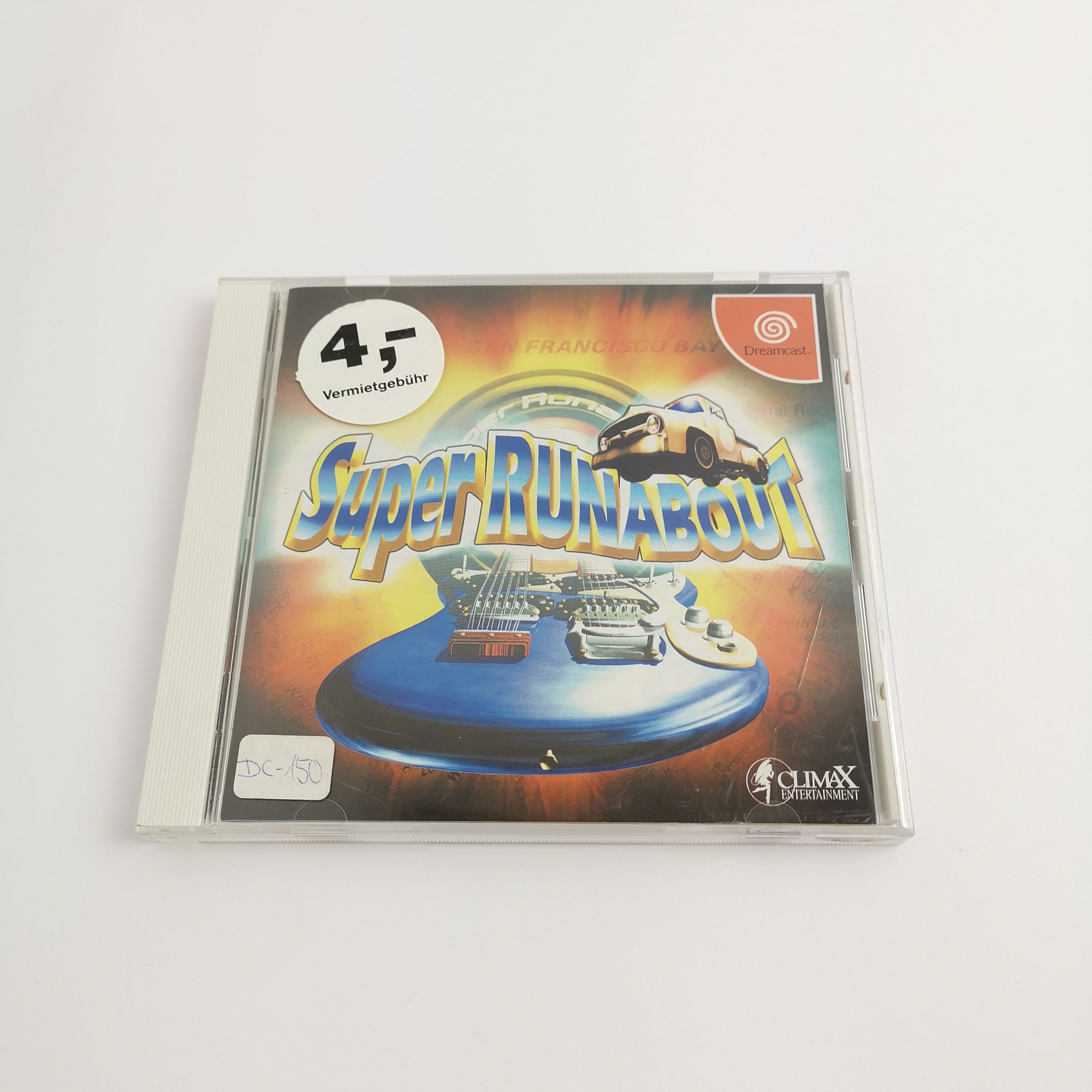 Sega Dreamcast Spiel – Super Runabout OVP NTSC-J JAP