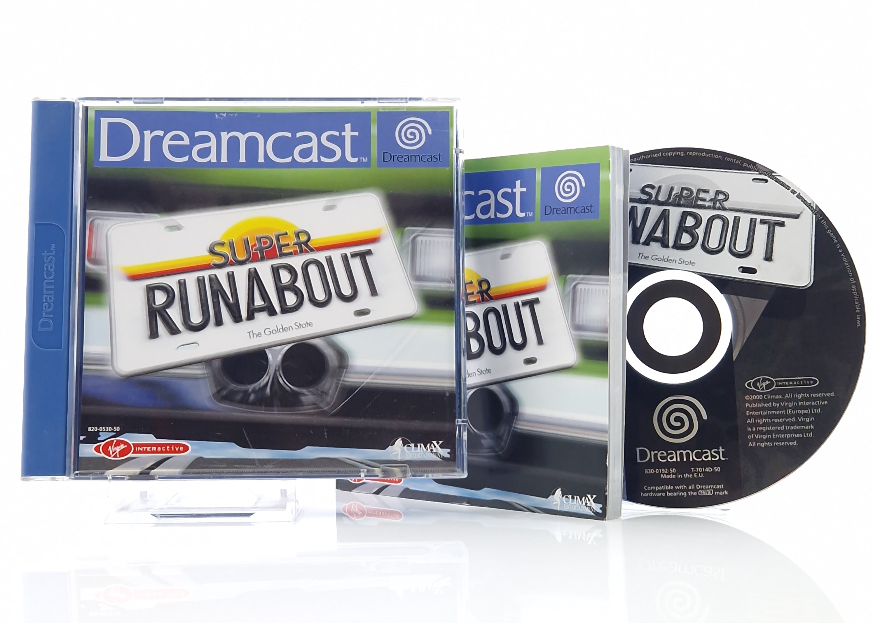 Sega Dreamcast Spiel – Super Runabout The Golden State PAL