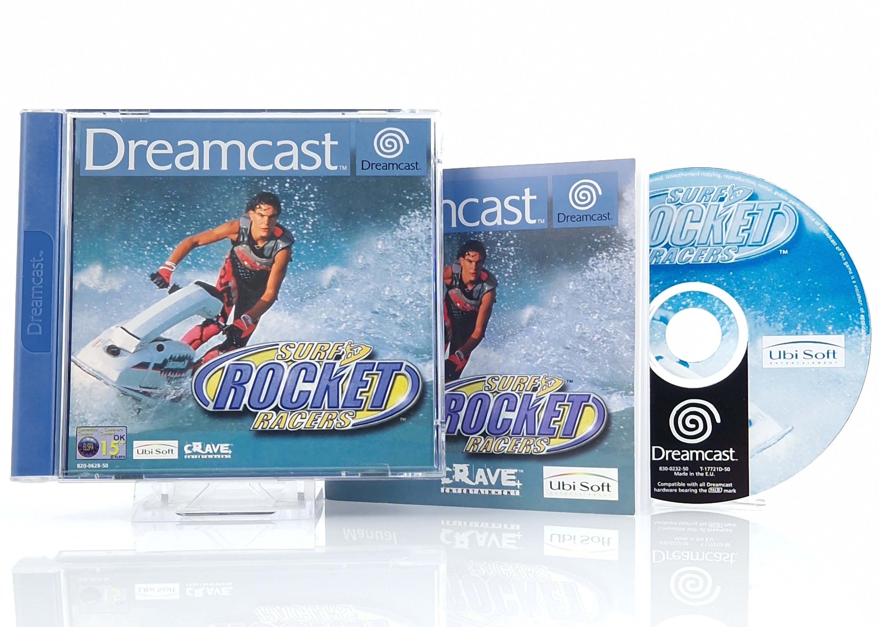 Sega Dreamcast Spiel – Surf Rocket Racers PAL OVP CIB