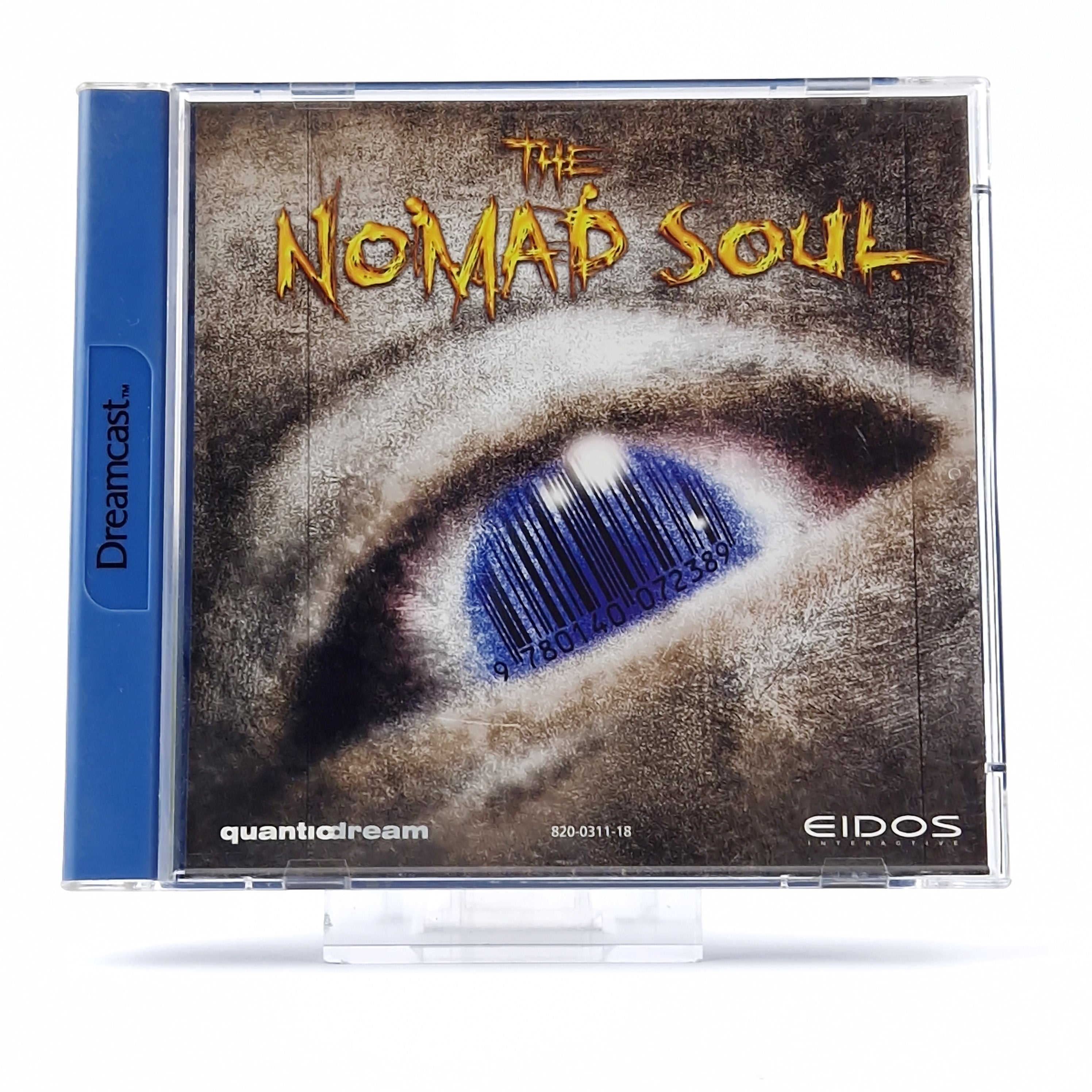 Sega Dreamcast Spiel – The Nomad Soul OVP PAL Anleitung