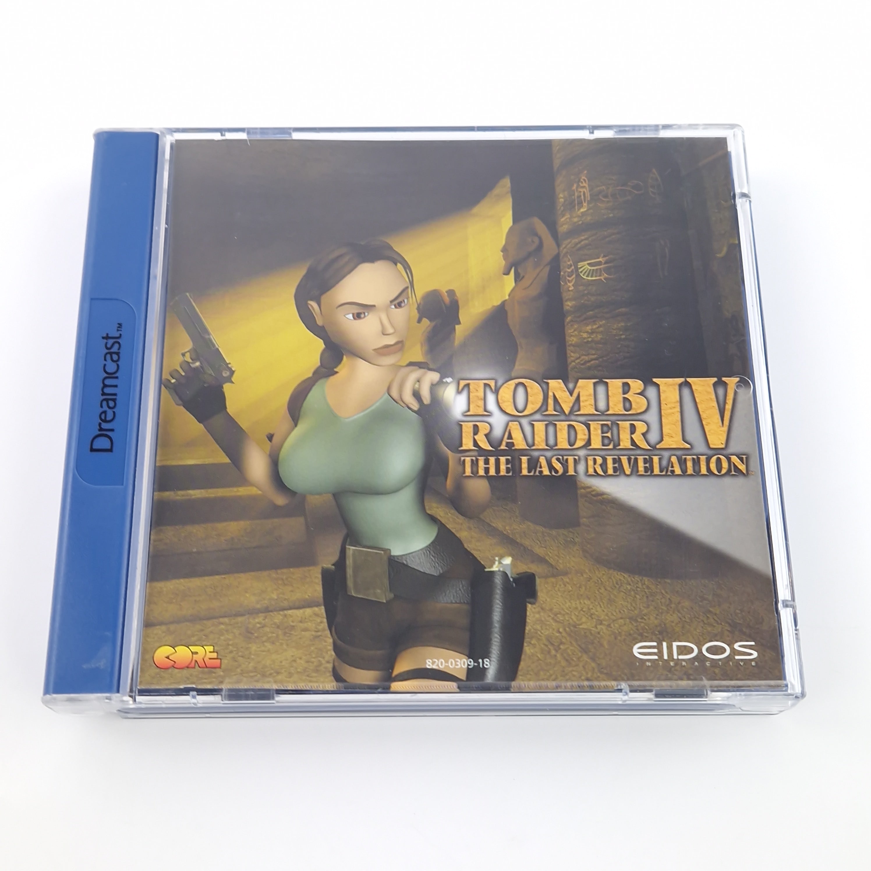 Sega Dreamcast Spiel – Tomb Raider IV The Last Revelation OVP