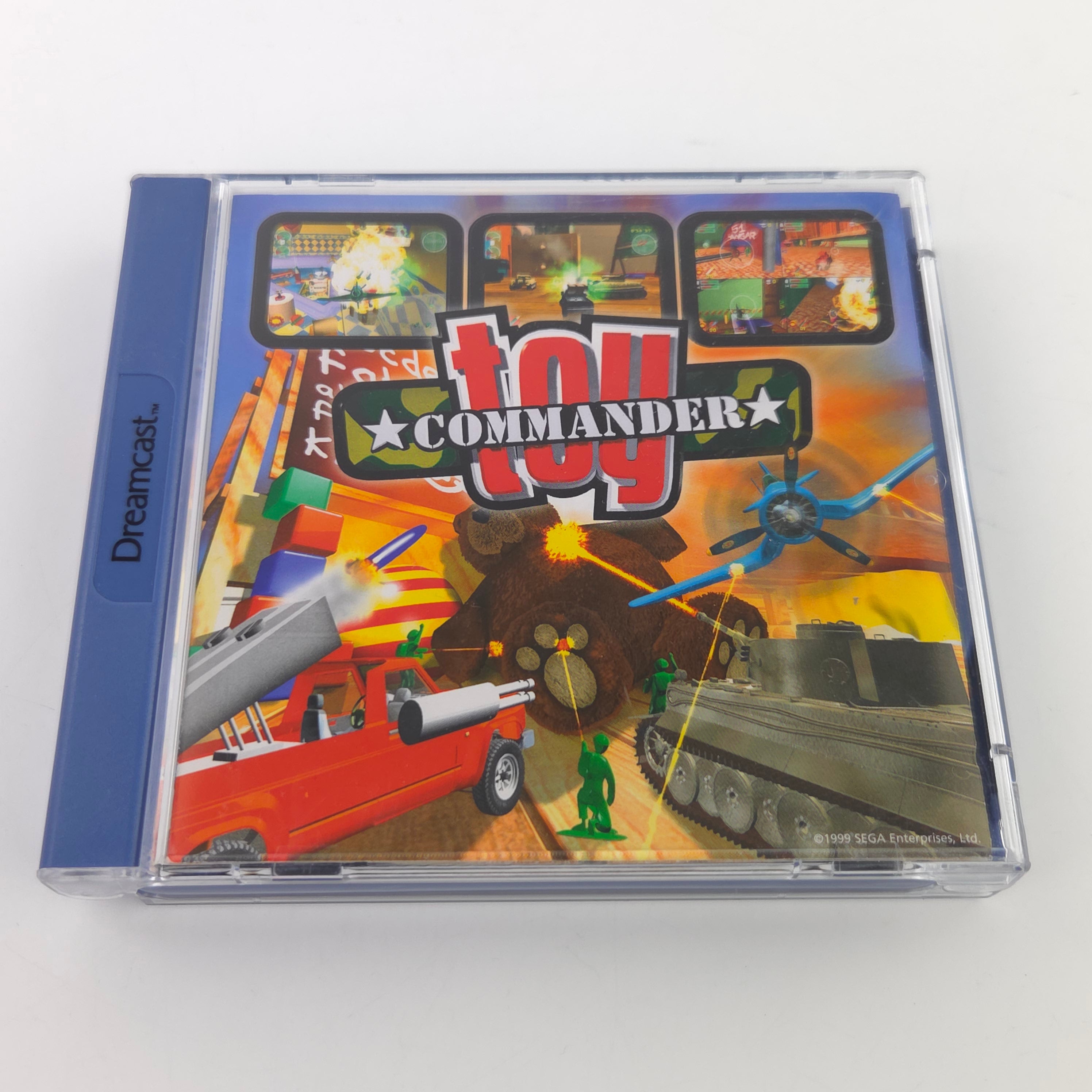 Sega Dreamcast Spiel Toy Commander DC OVP CIB PAL EUR