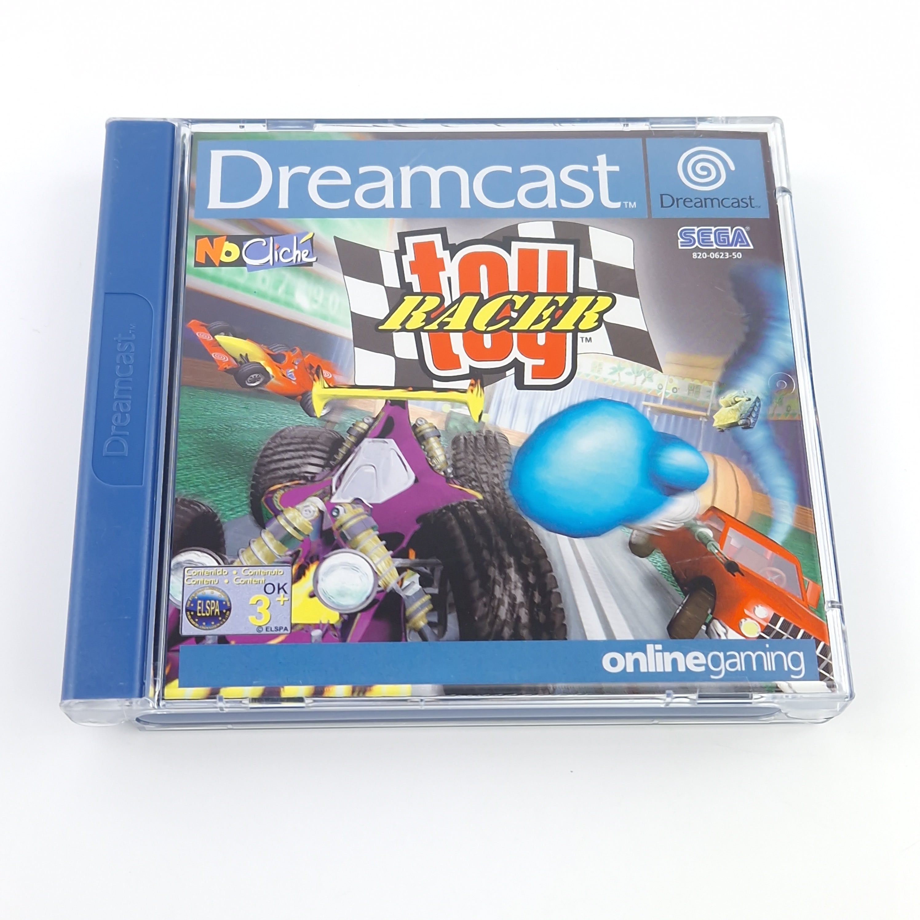 Sega Dreamcast Spiel – Toy Racer OVP CD Anleitung