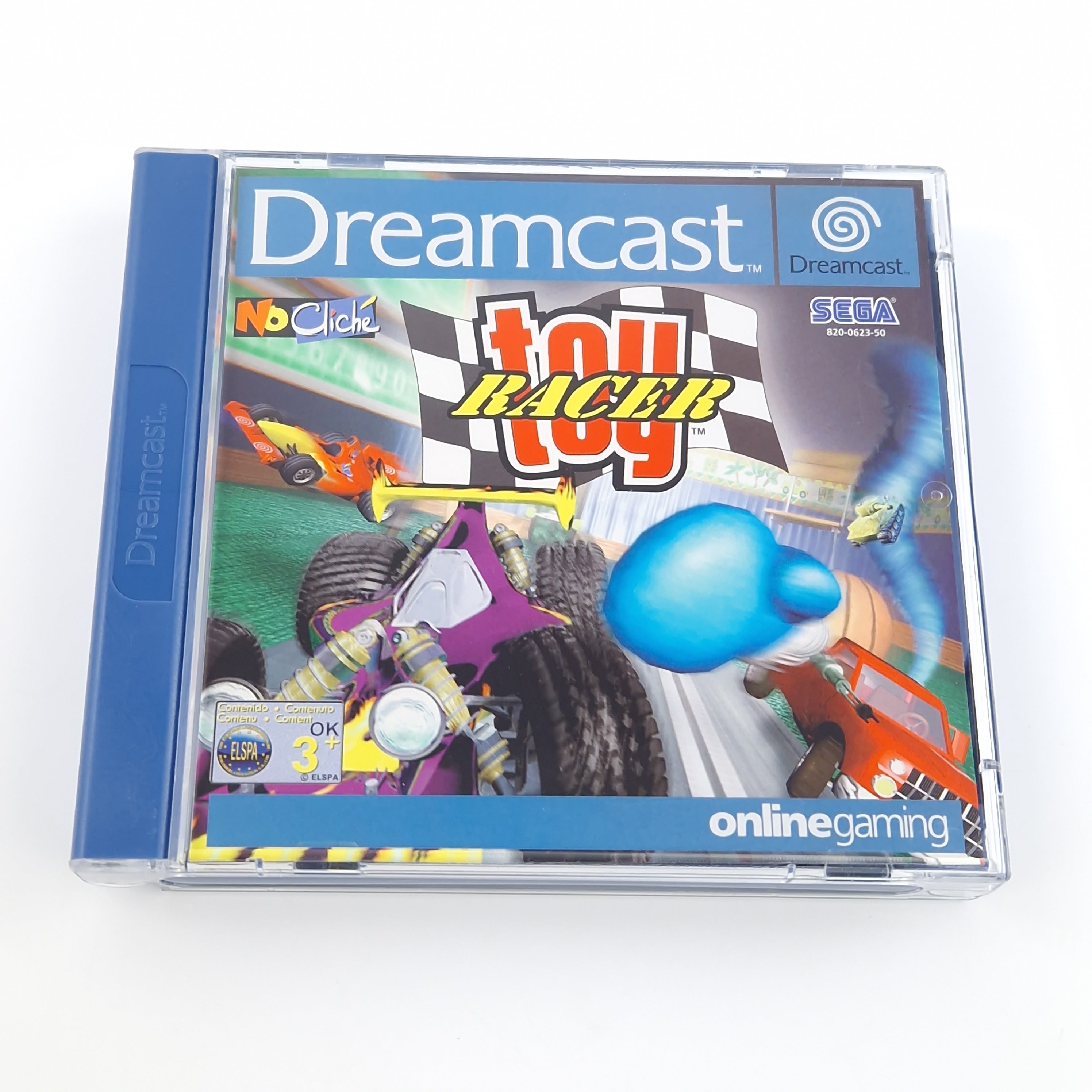 Sega Dreamcast Spiel – Toy Racer (OVP Anleitung CD)