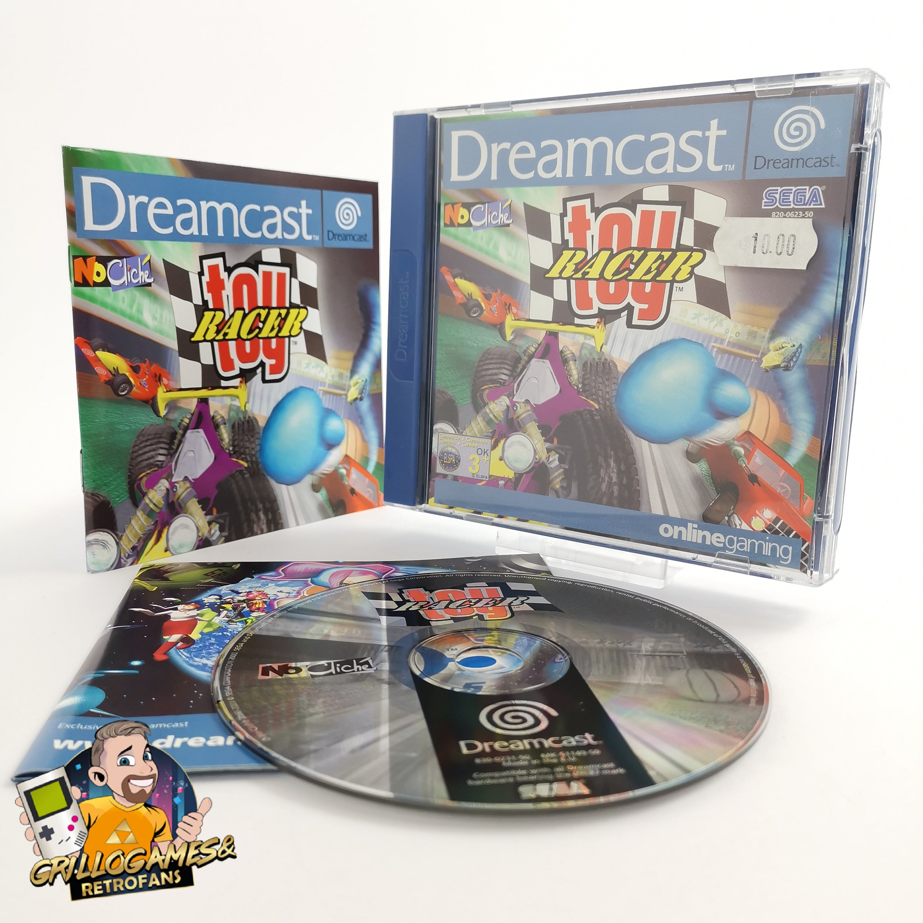 Sega Dreamcast Spiel – Toy Racer (OVP PAL)