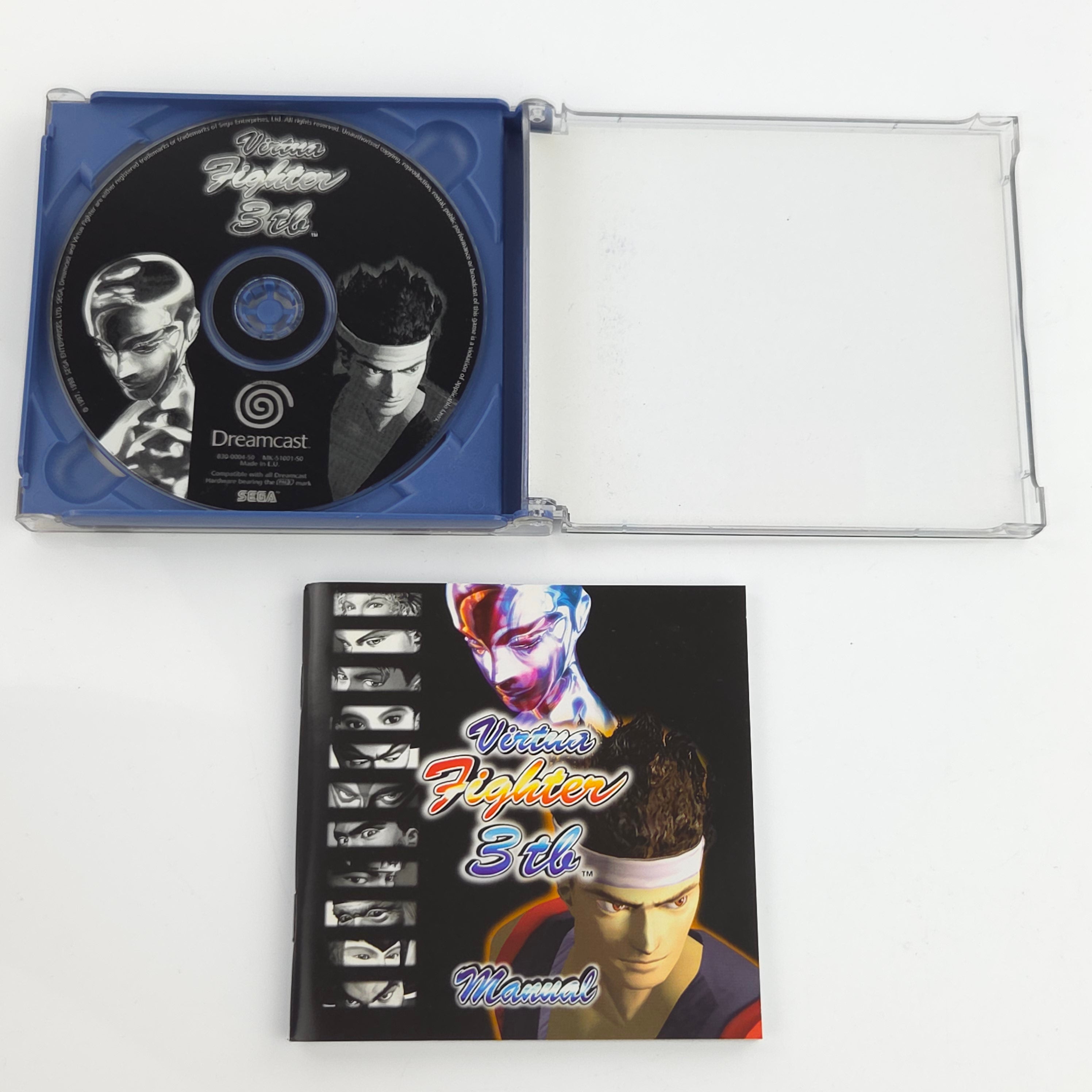 Sega Dreamcast Spiel – Virtua Fighter 3tb OVP PAL