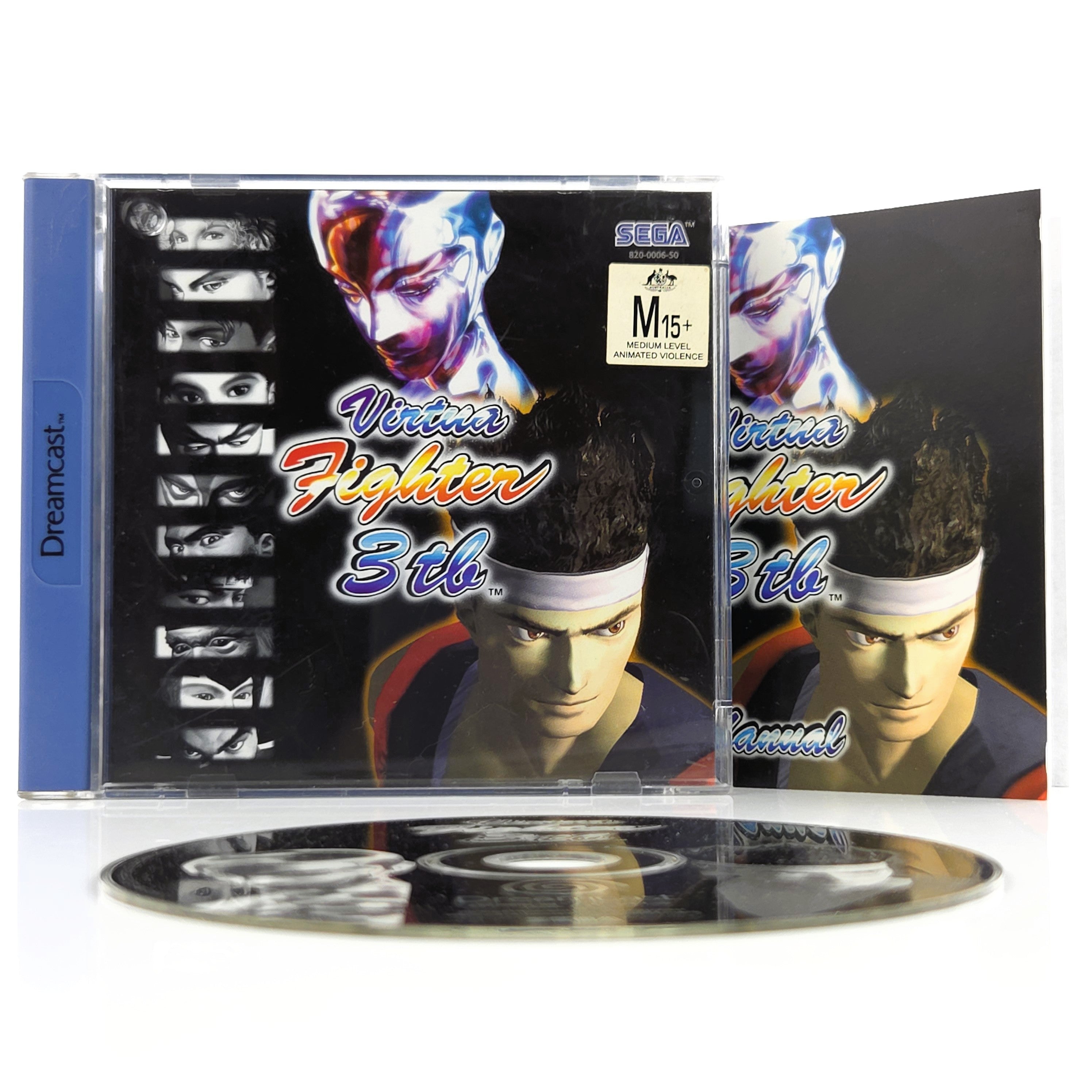 Sega Dreamcast Spiel – Virtua Fighter 3tb OVP PAL