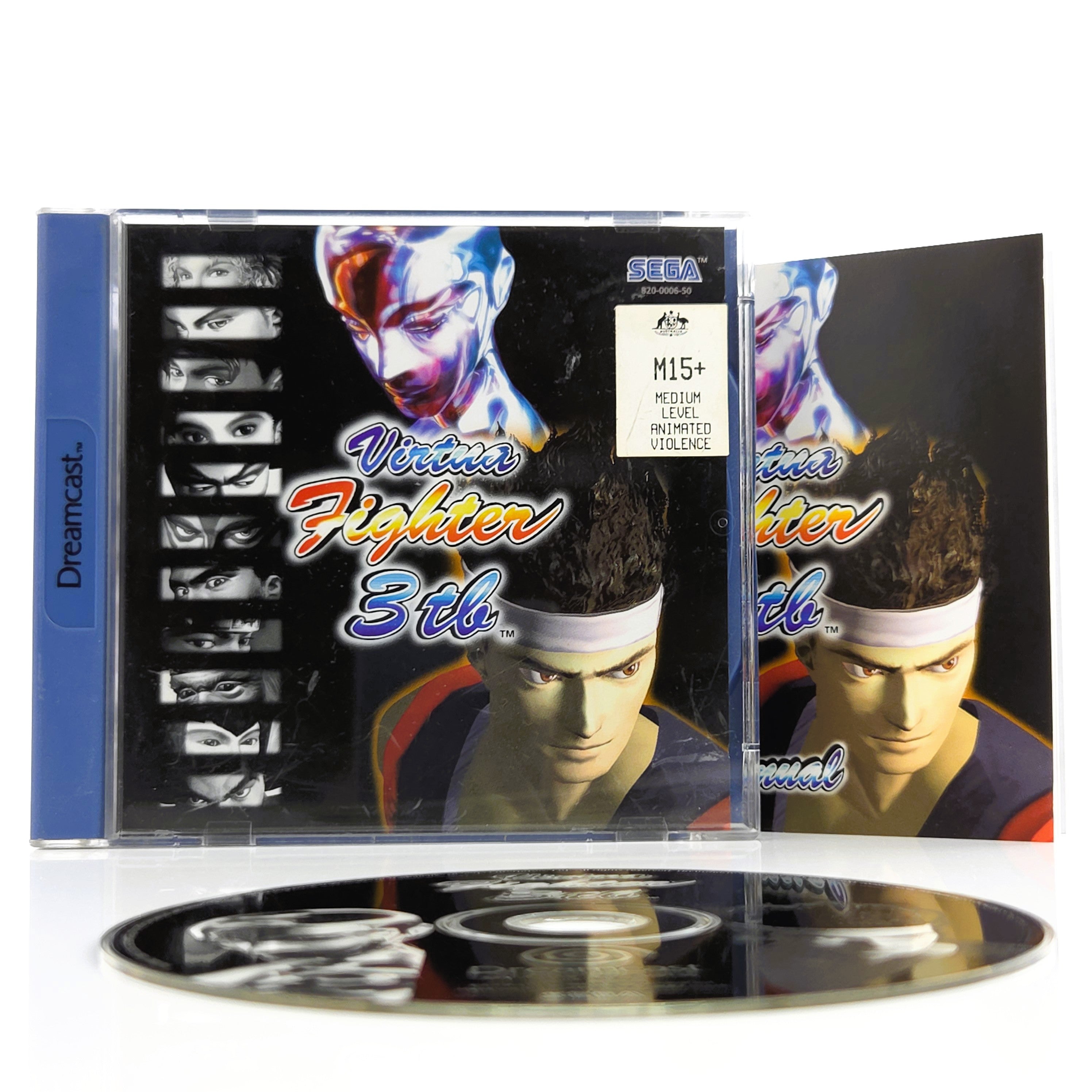 Sega Dreamcast Spiel – Virtua Fighter 3tb OVP PAL