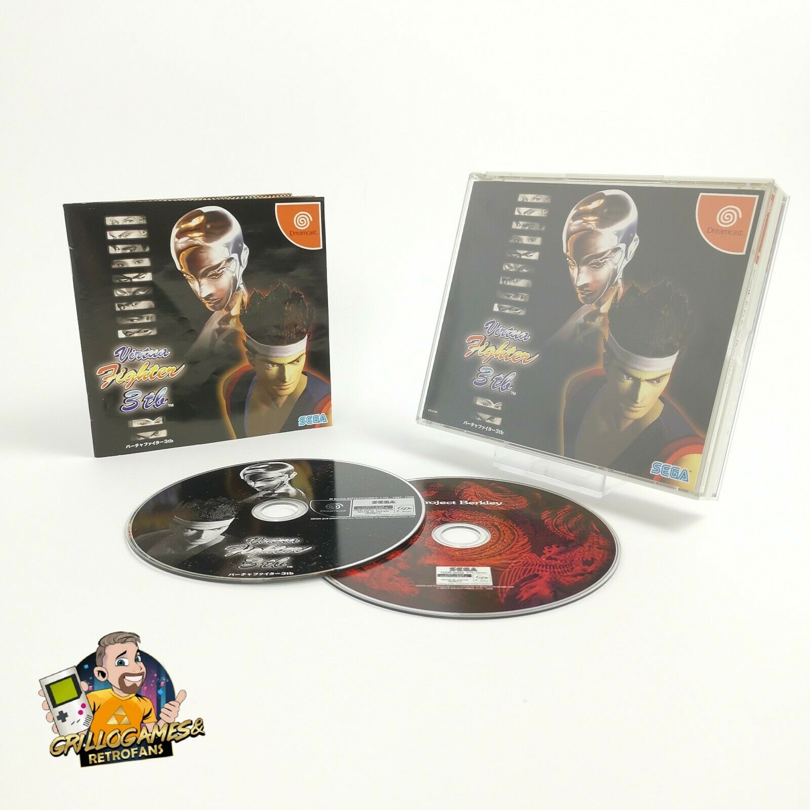 Sega Dreamcast Spiel – Virtua Fighter 3tb (NTSC-J OVP)