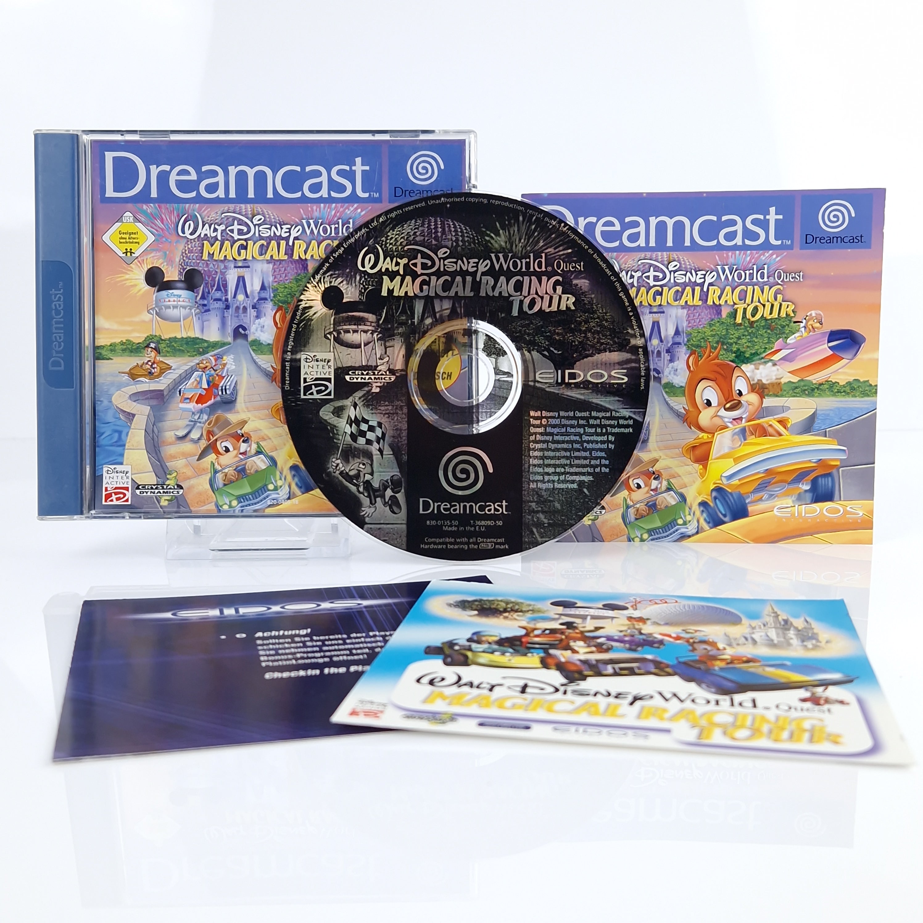 Sega Dreamcast Spiel – Walt Disney World Quest OVP