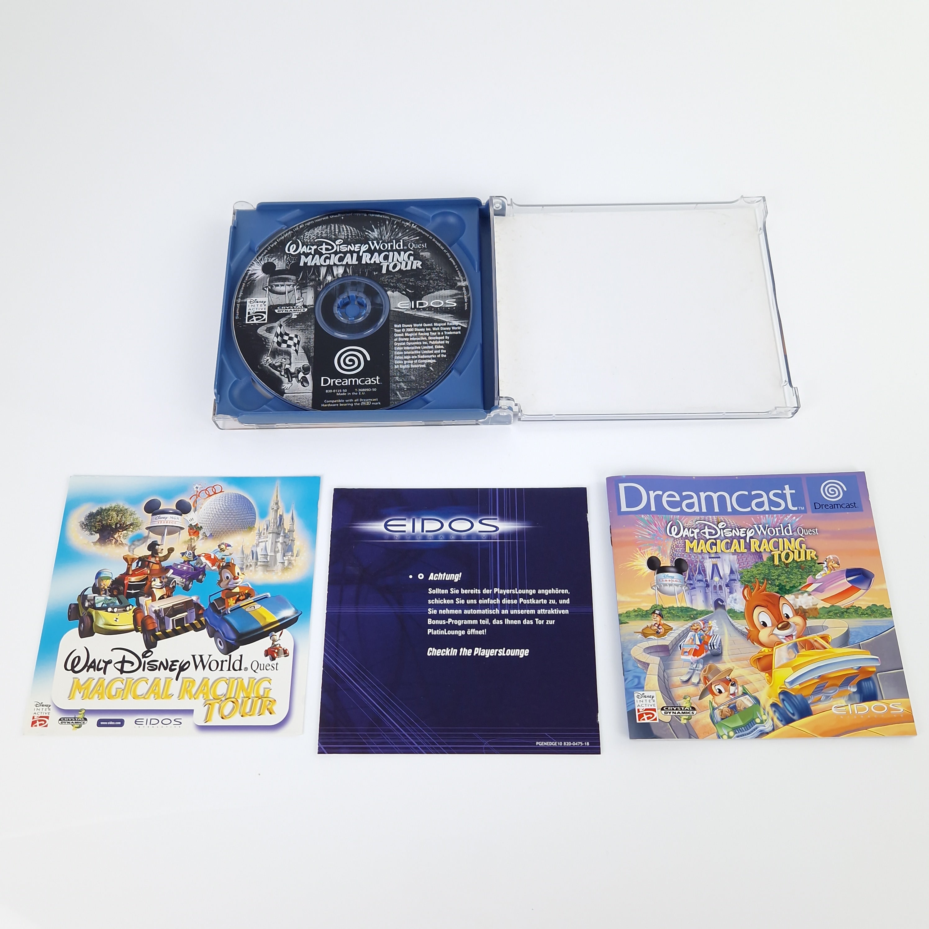 Sega Dreamcast Spiel – Walt Disney World Quest OVP