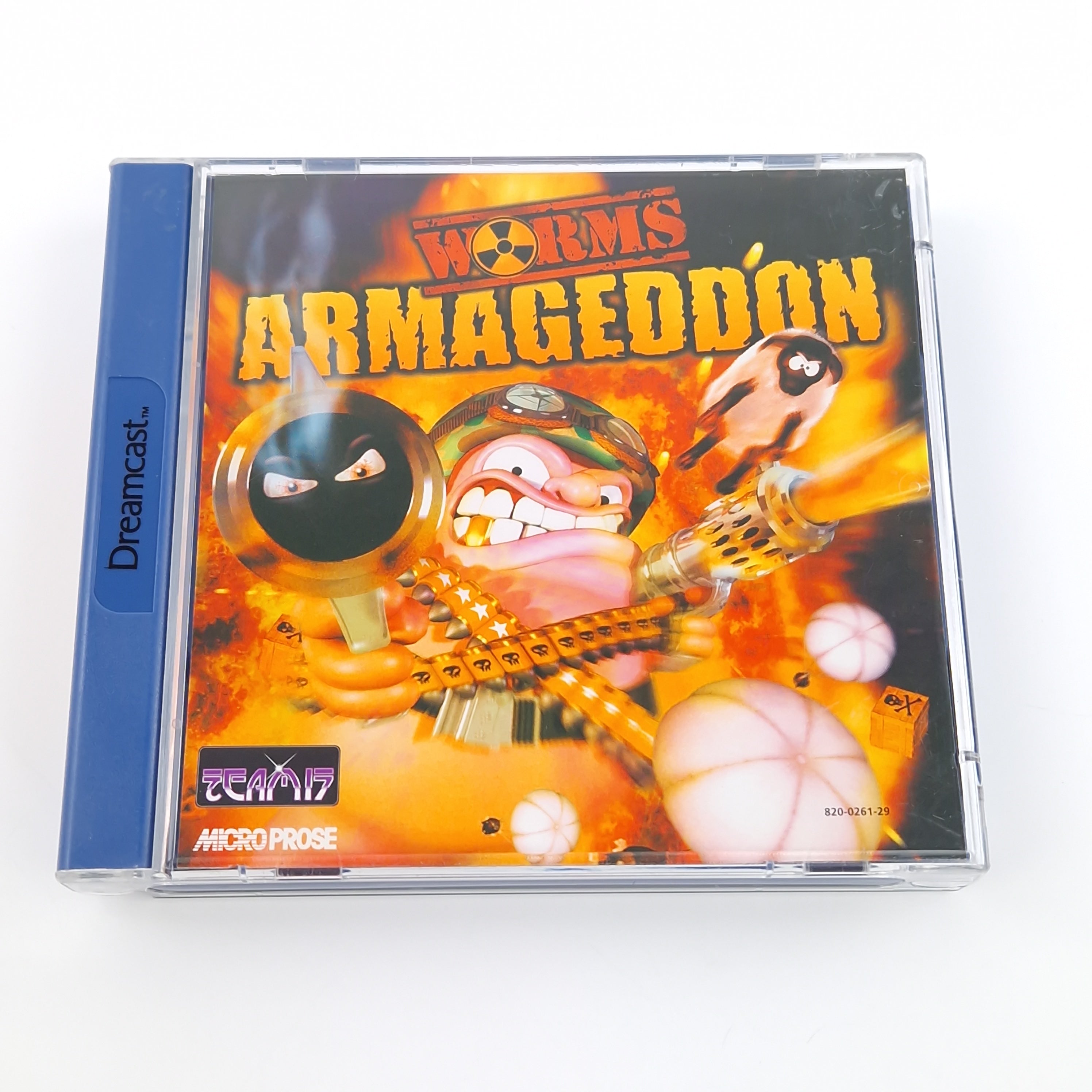 Sega Dreamcast Spiel – Worms Armageddon (OVP PAL)