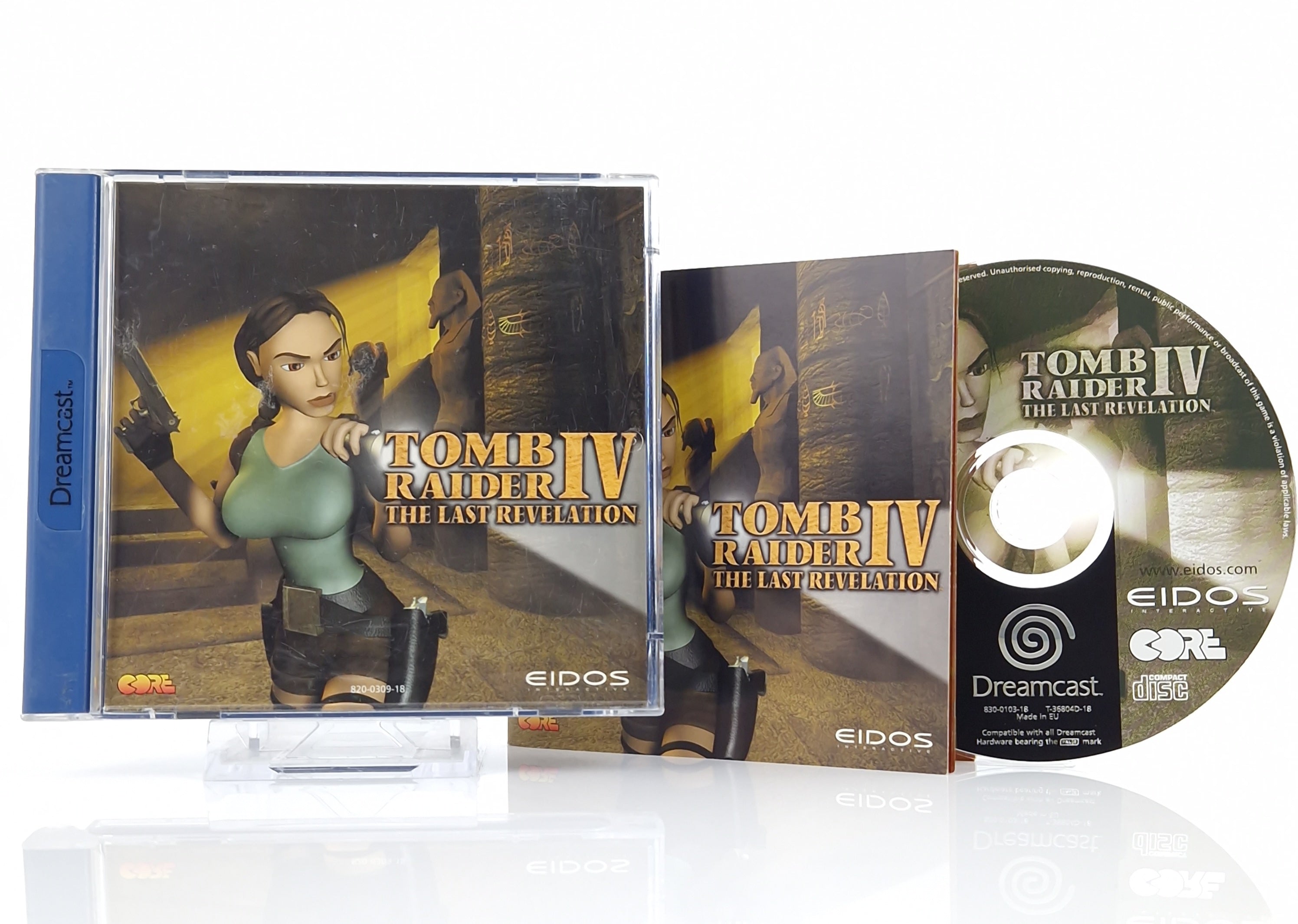 Sega Dreamcast Spiel – Tomb Raider IV und Chronik Bundle