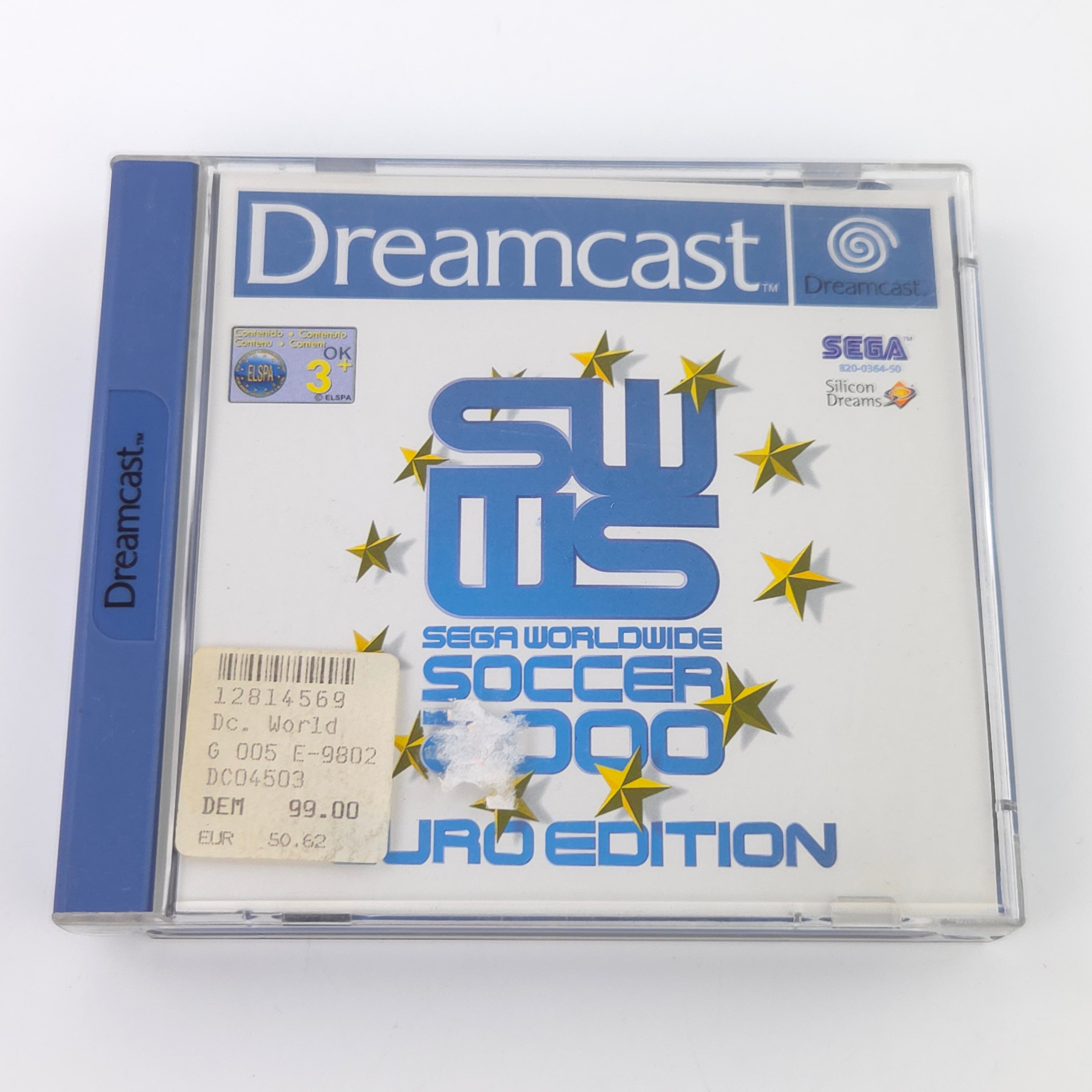 Sega Dreamcast Spiel – Sega Worldwide Soccer 2000 (PAL)