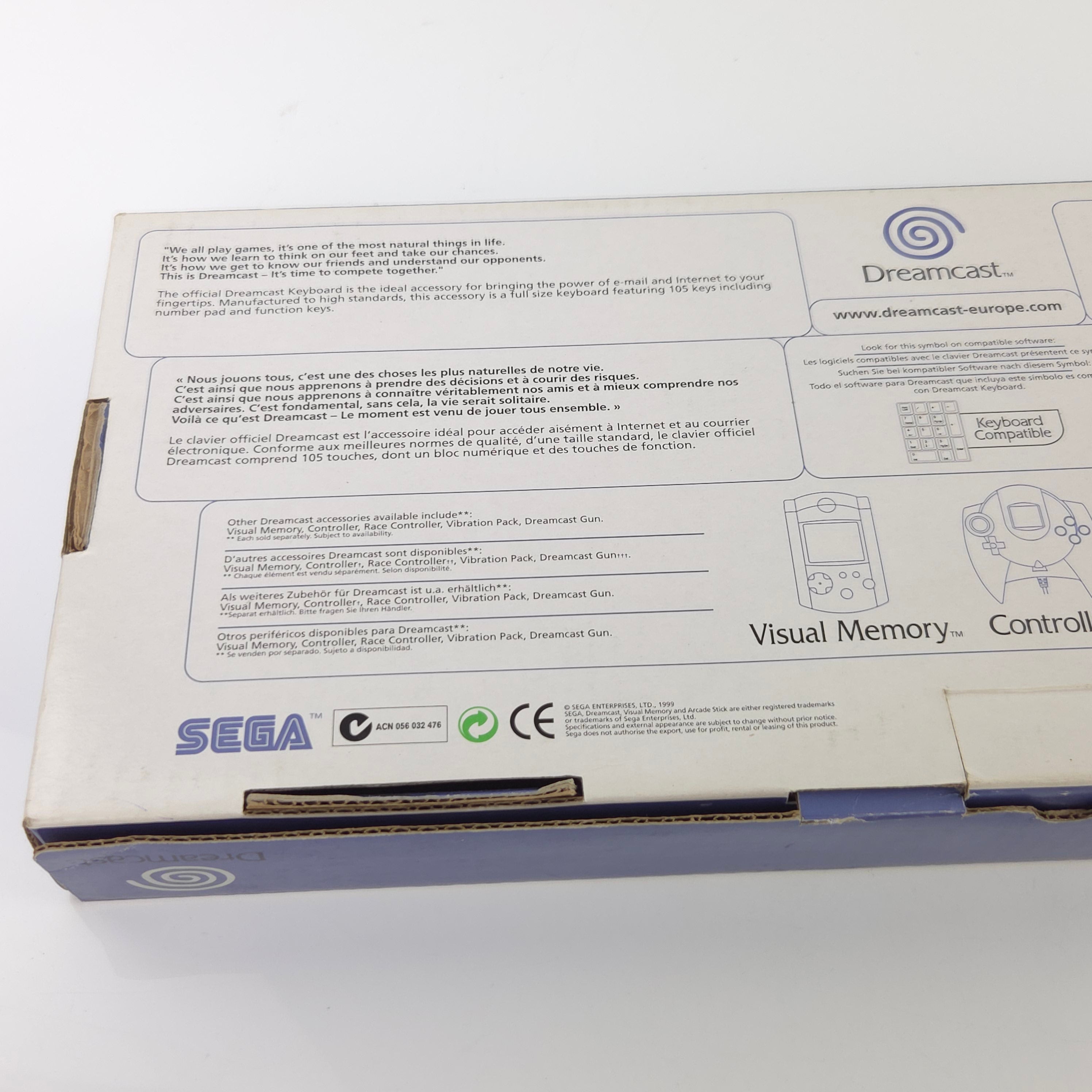 Sega Dreamcast Tastatur Original Neu Zubehör