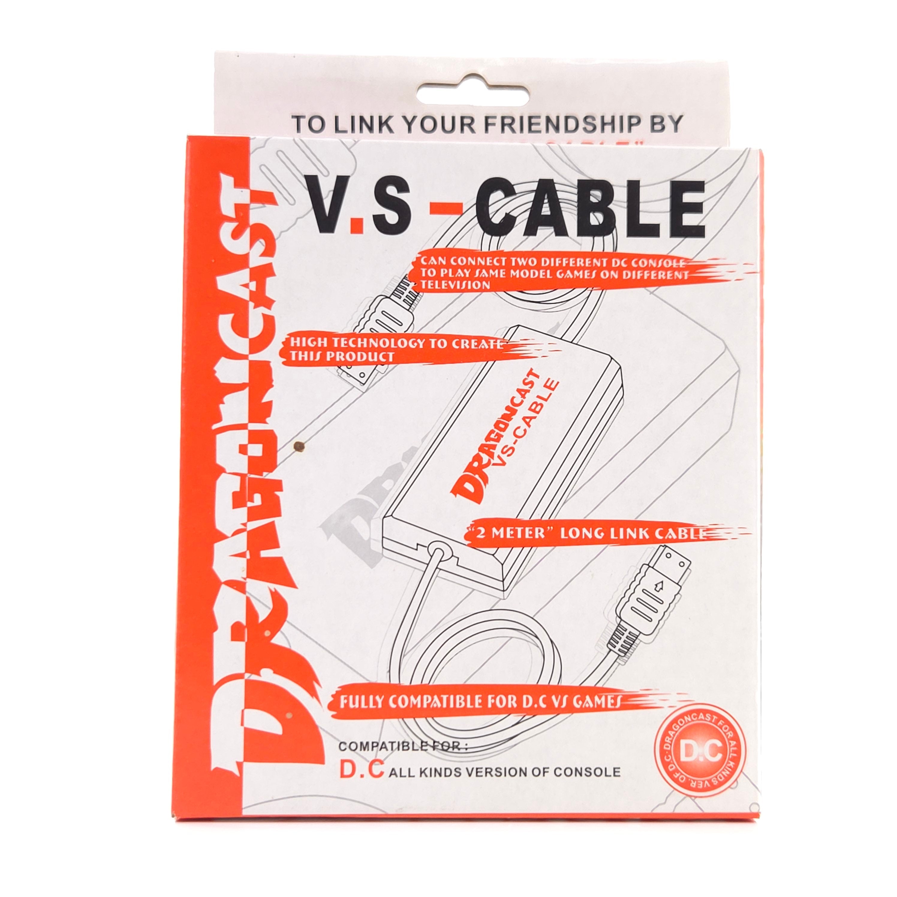 Sega Dreamcast Zubehör Dragoncast V.S-Cable Neu OVP