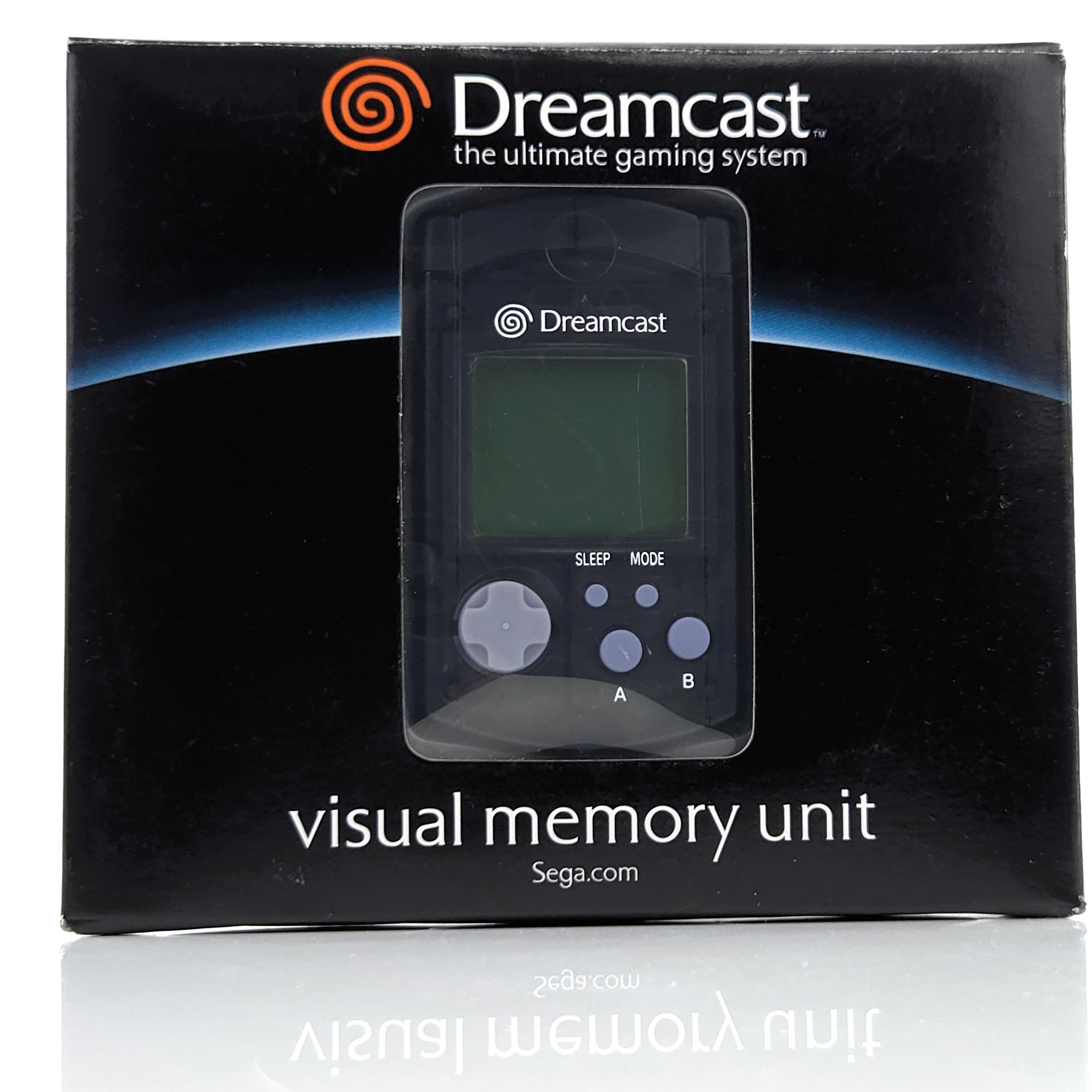 Sega Dreamcast Zubehör – Original VMU Transparent Schwarz
