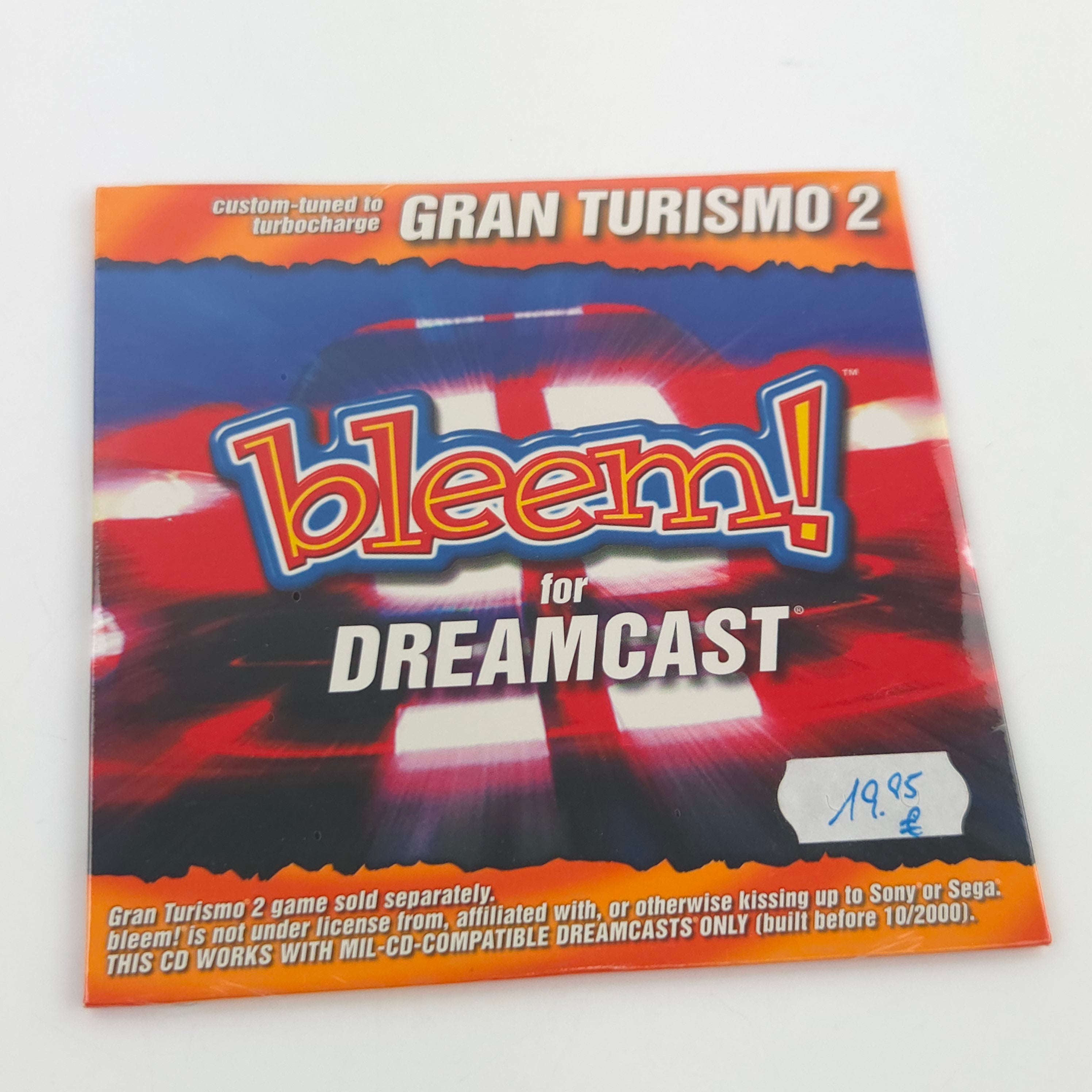 Sega Dreamcast Zubehör Turbocharge GT2 Bleem NEU OVP
