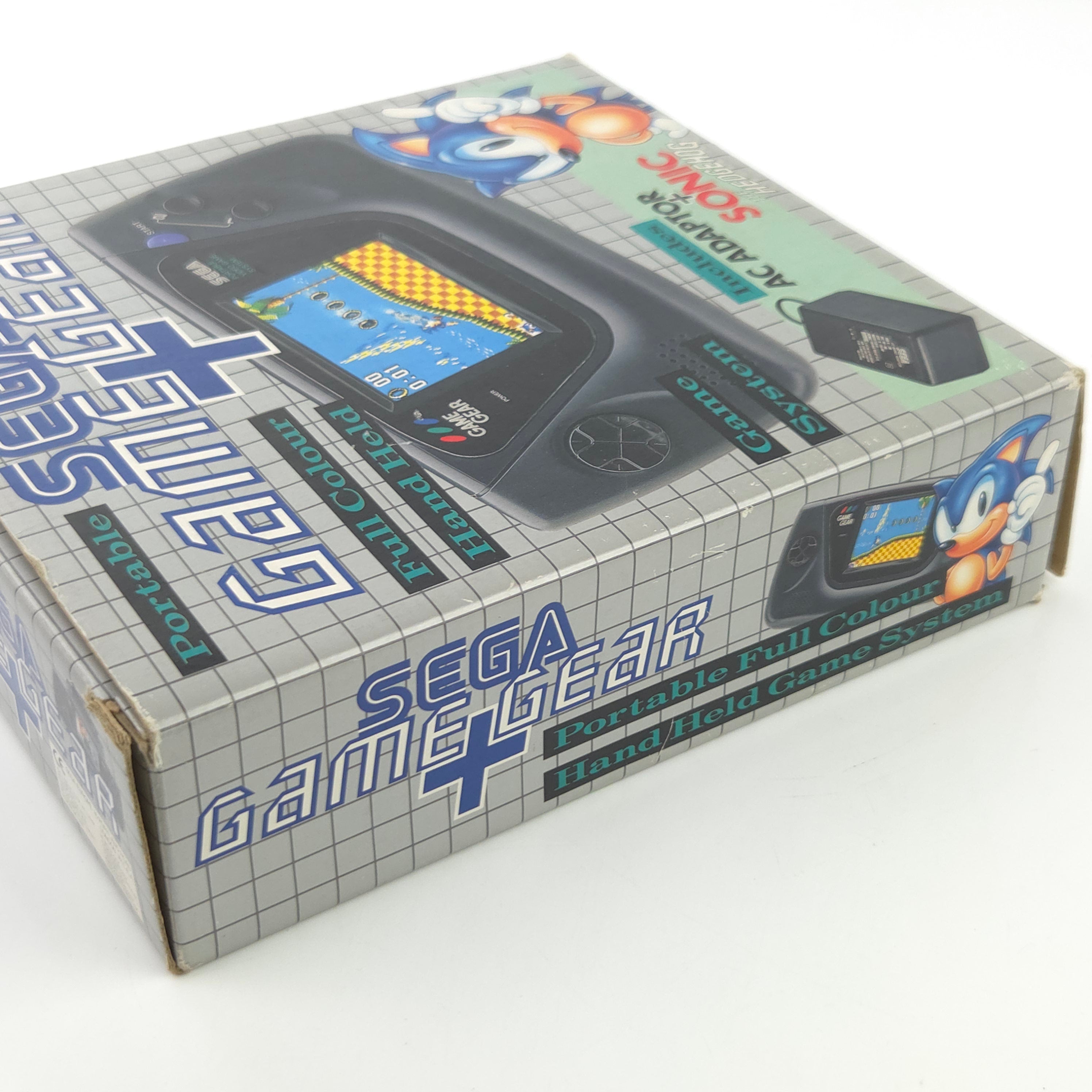 Sega Game Gear Konsole Set Defekt Sonic OVP PAL