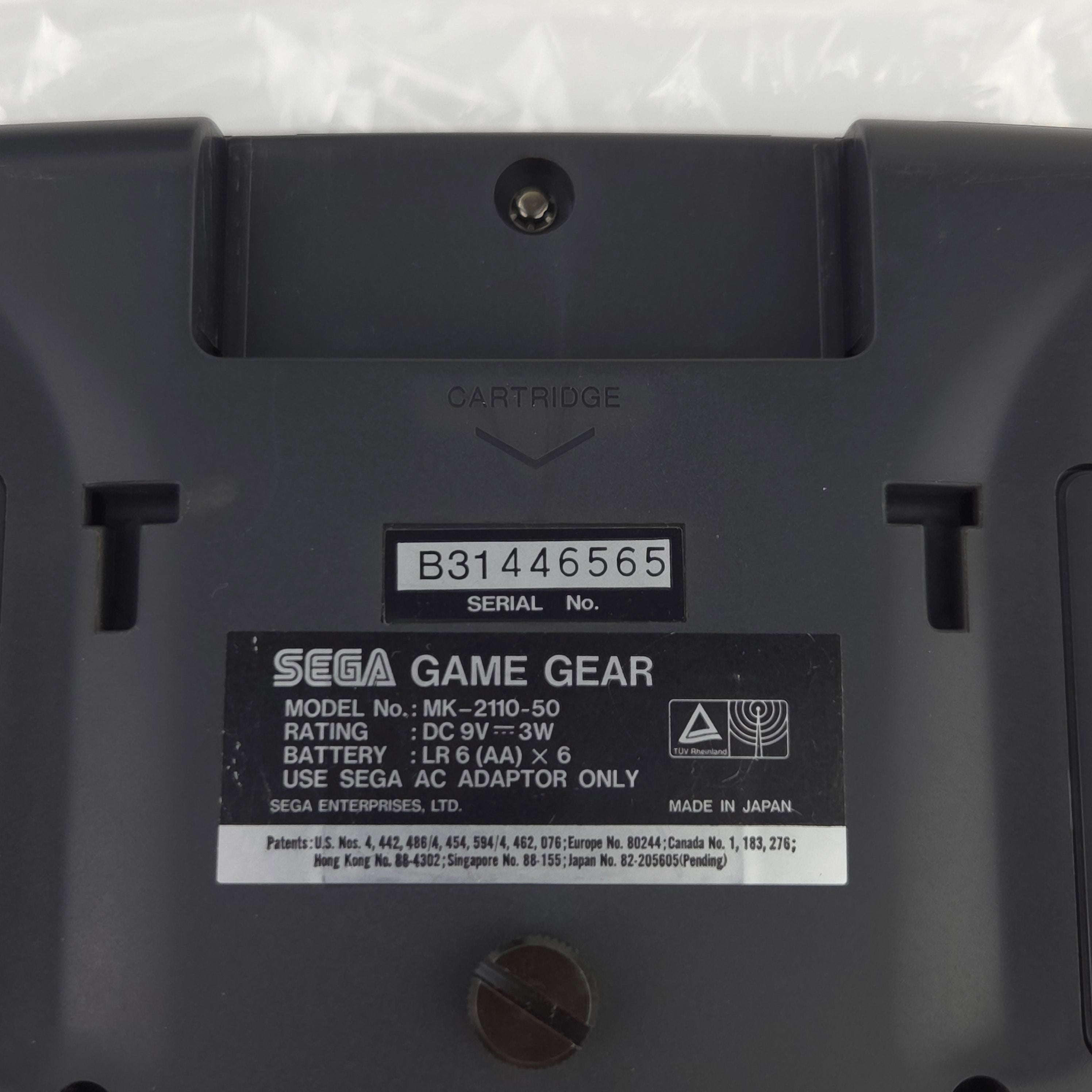 Sega Game Gear Konsole Set Defekt Sonic OVP PAL