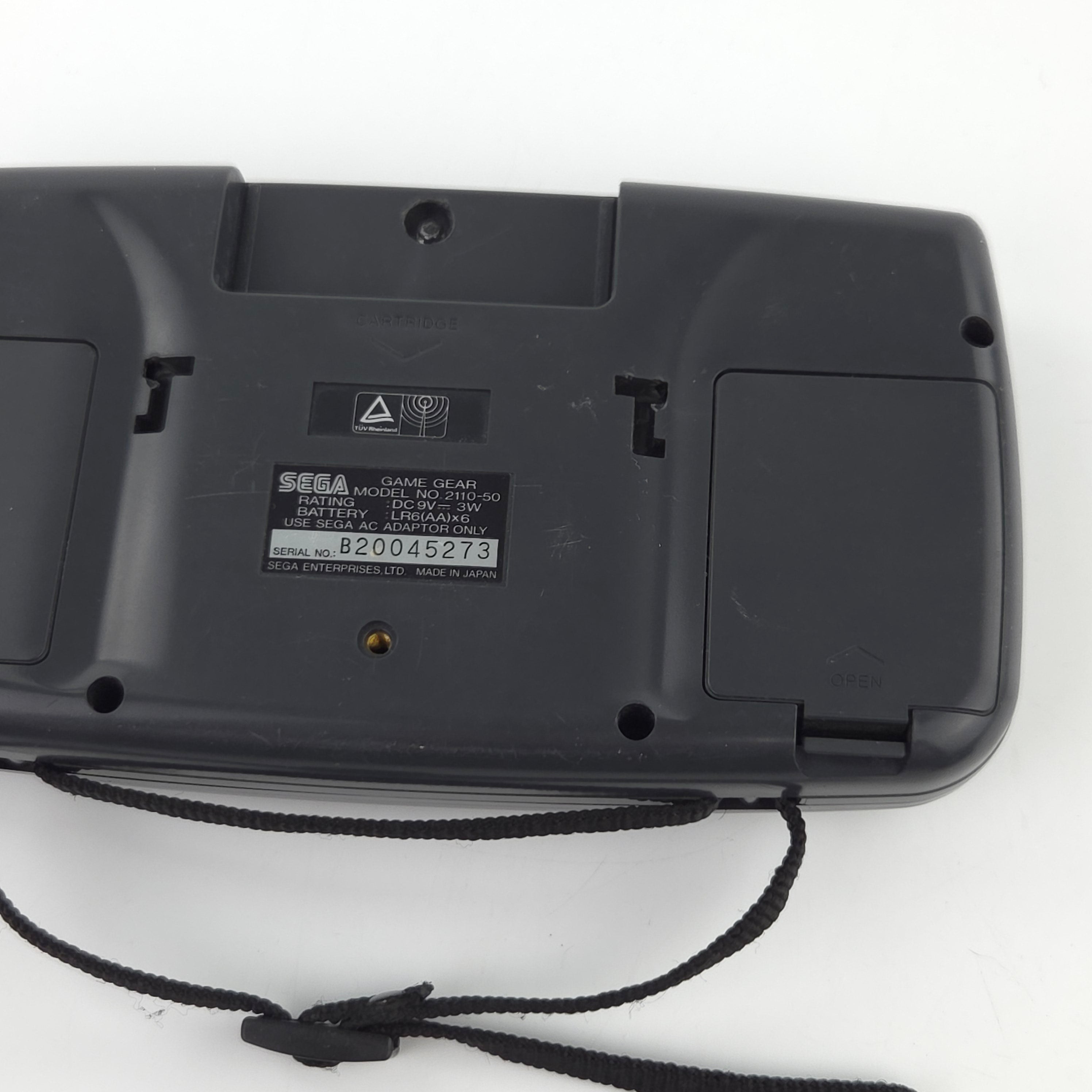 Sega Game Gear Konsole TV Tuner 2 Spiele teildefekt