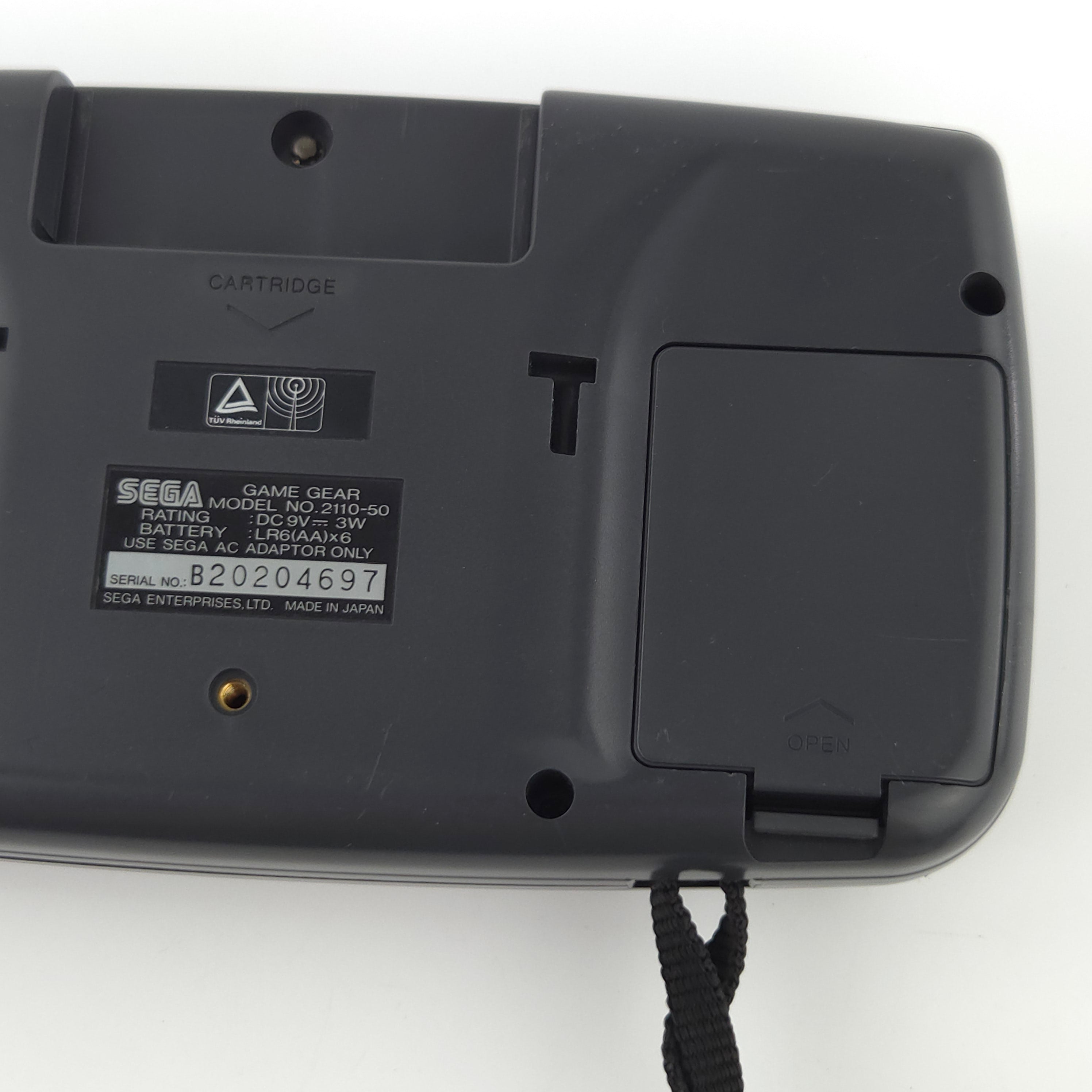 Sega Game Gear Konsole Konvolut Defekt Zubehör