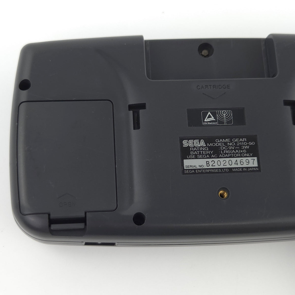 Sega Game Gear Konsole Konvolut Defekt Zubehör