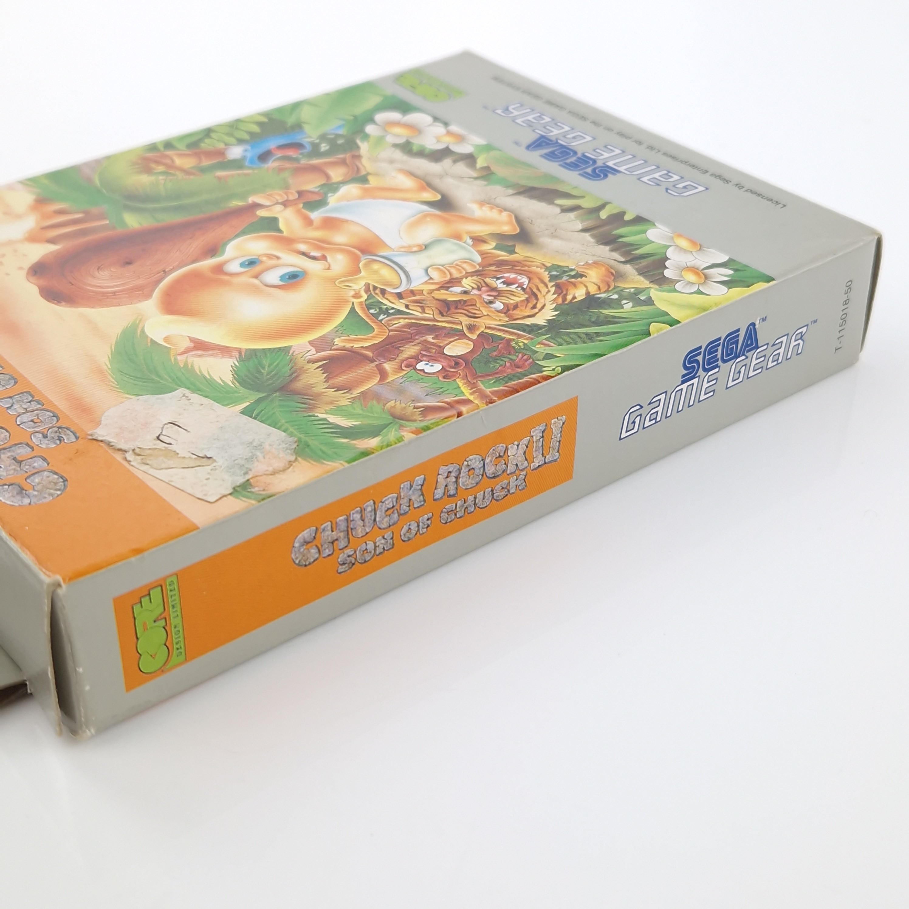 Sega Game Gear Spiel – Chuck Rock II Son of Chuck PAL OVP