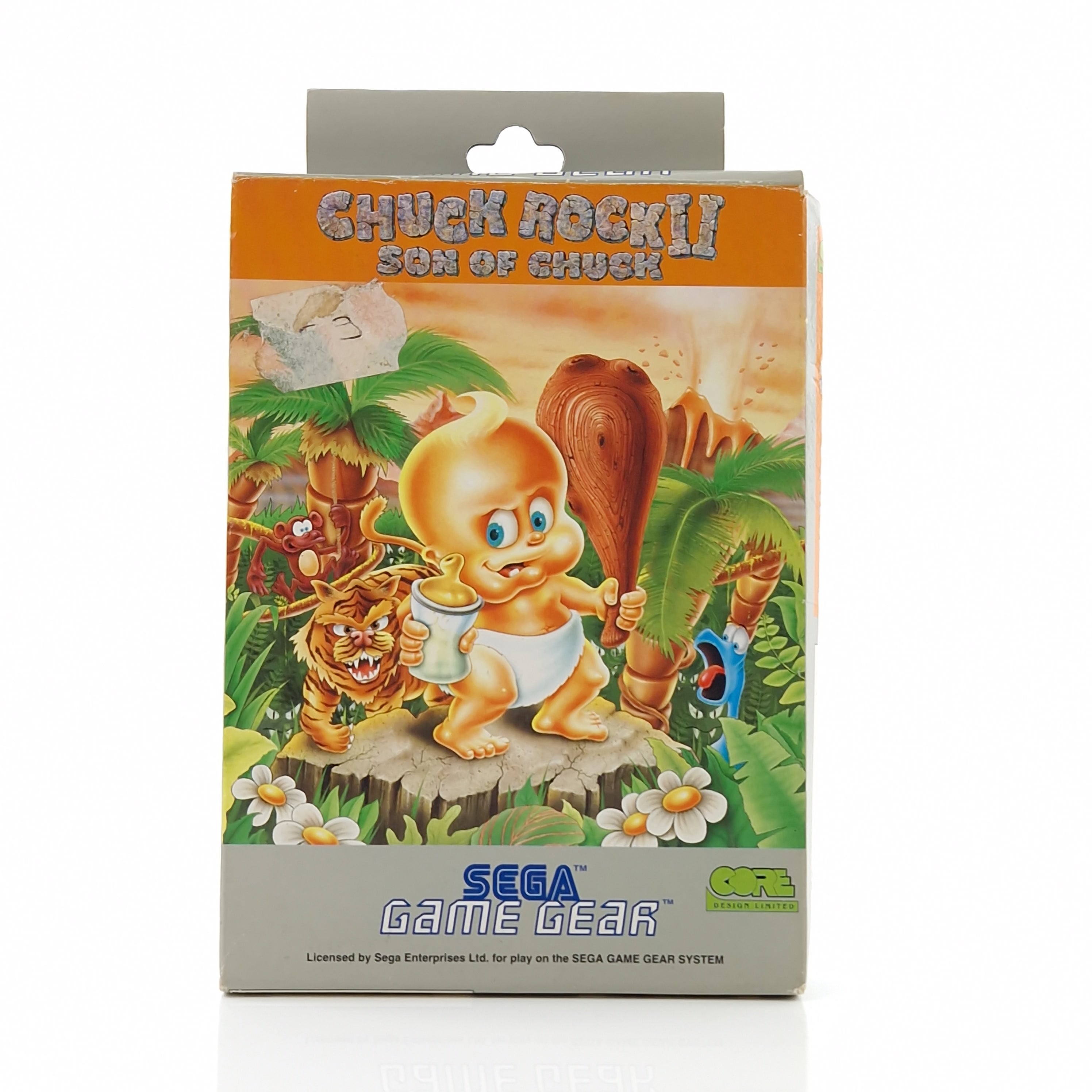Sega Game Gear Spiel – Chuck Rock II Son of Chuck PAL OVP