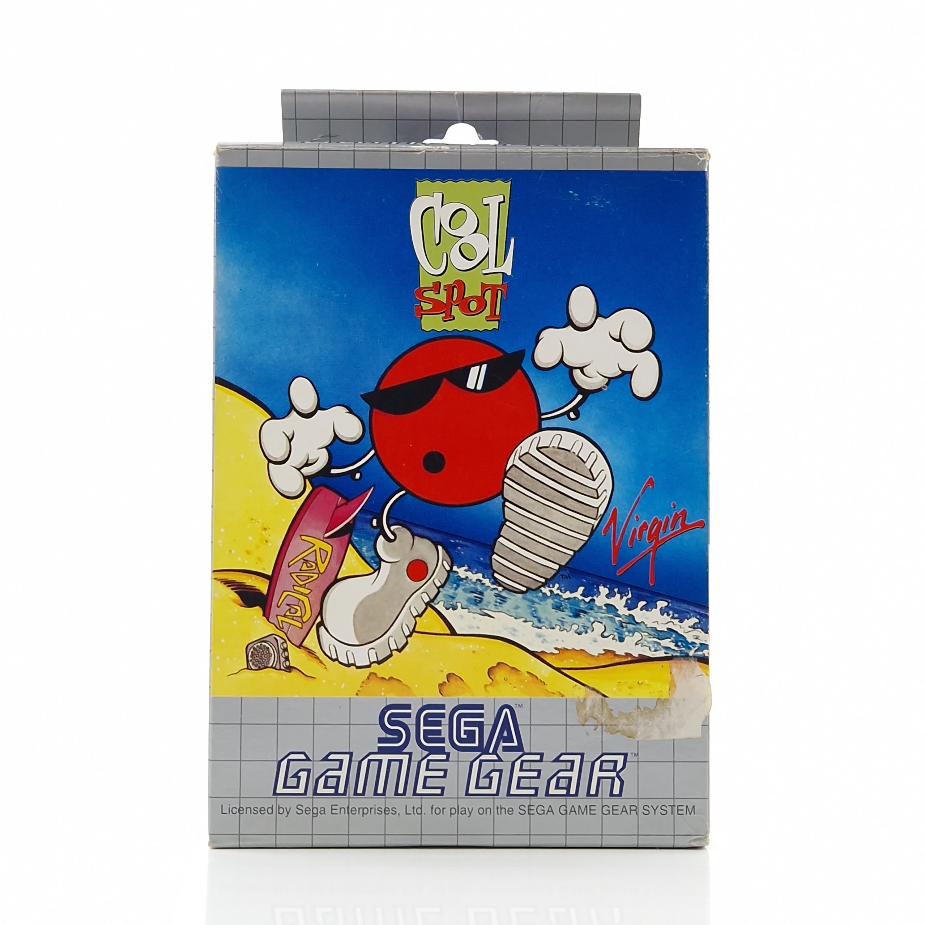 Sega Game Gear Spiel – Cool Spot OVP PAL Modul Anleitung