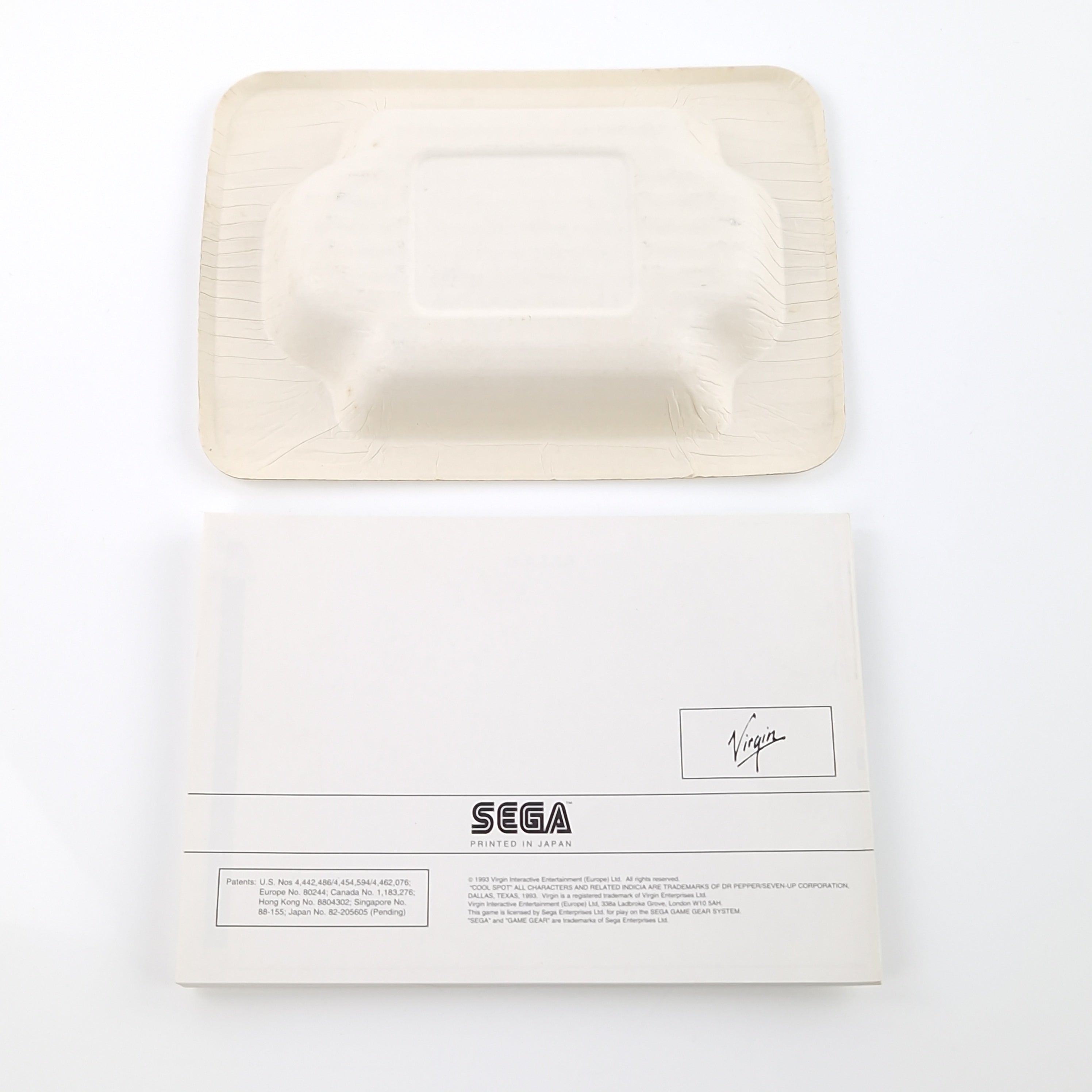 Sega Game Gear Spiel – Cool Spot OVP PAL Modul Anleitung