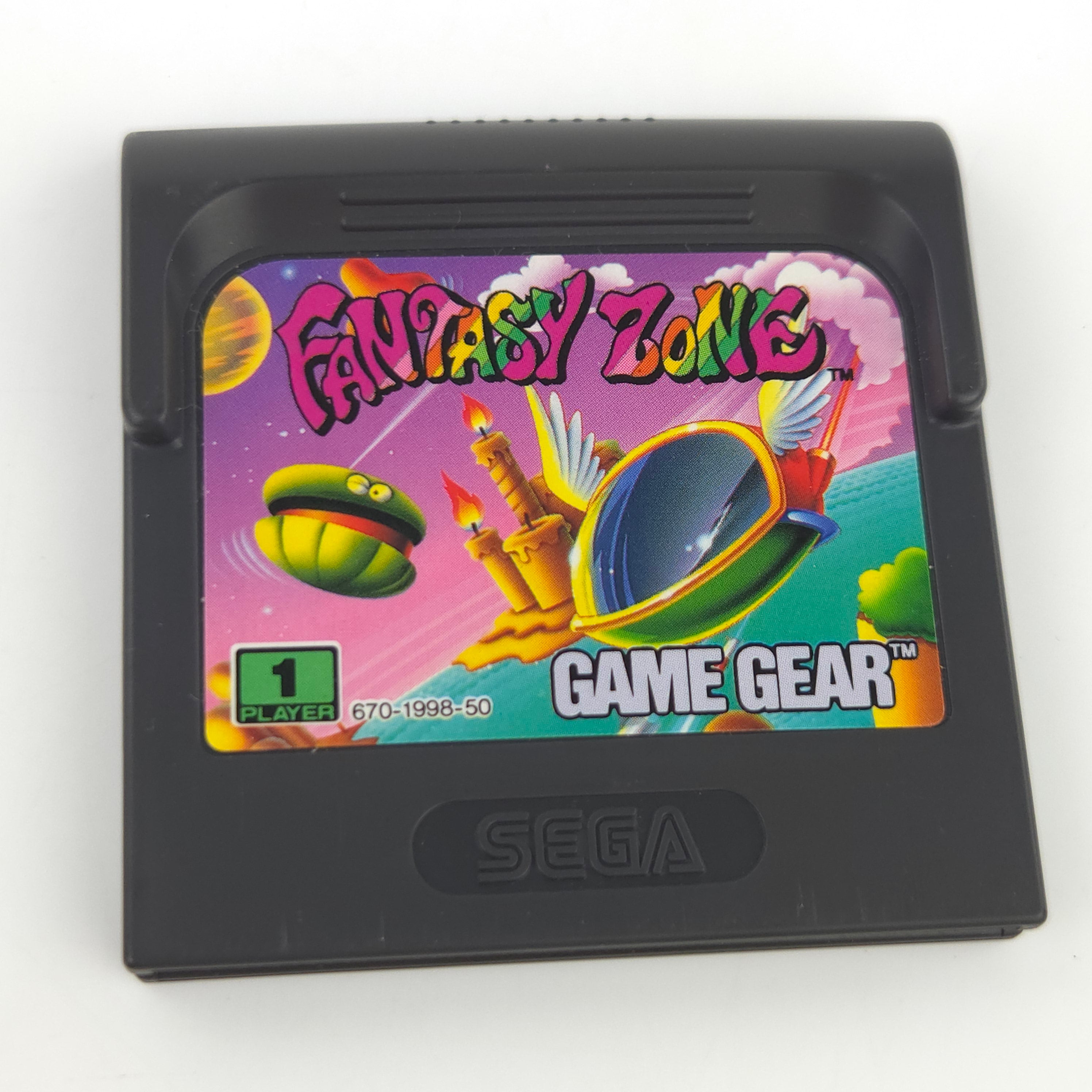 Sega Game Gear Spiel: Fantasy Zone - Original GG Modul Cartridge