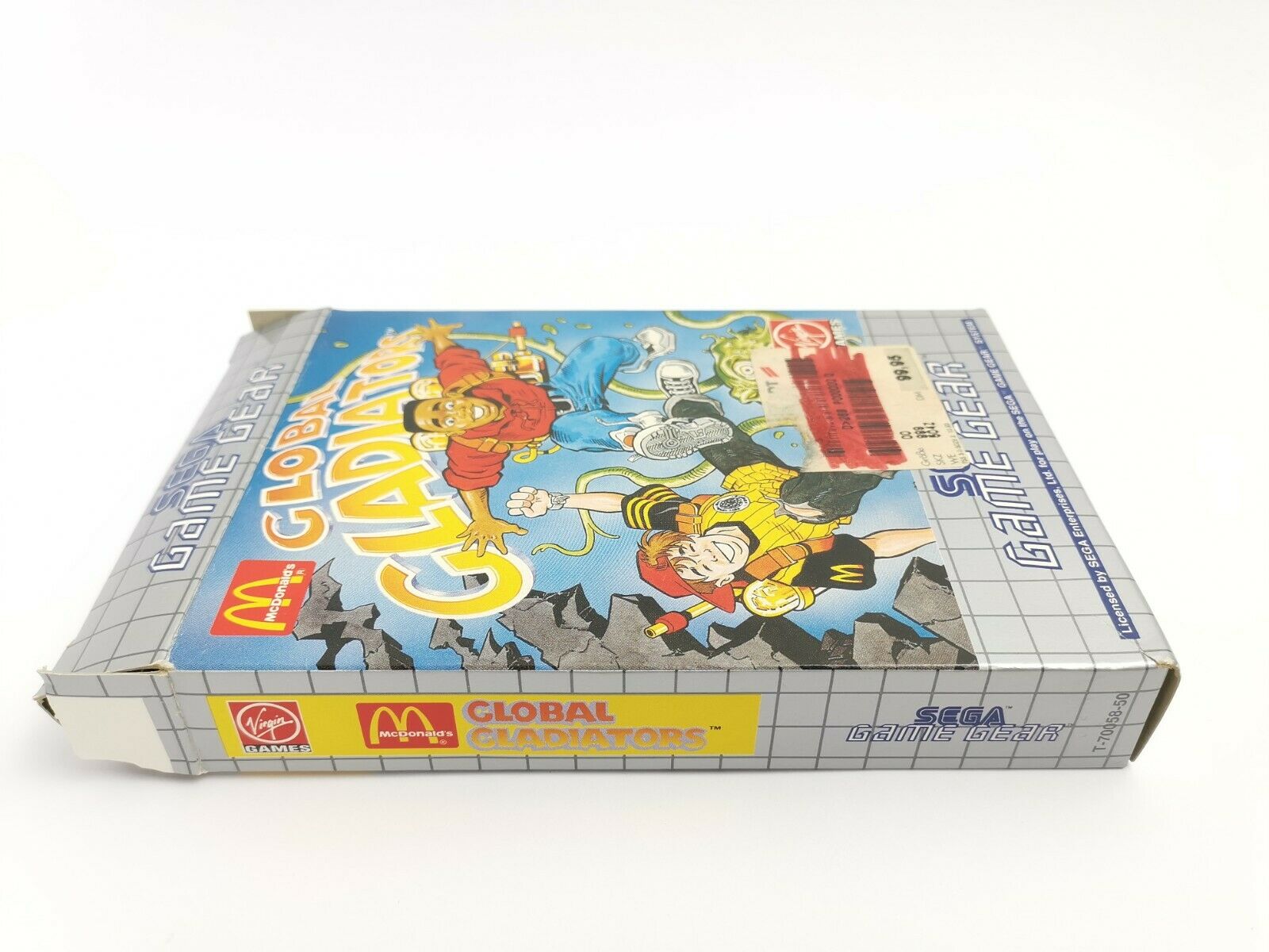 Sega Game Gear Spiel – Global Gladiators OVP PAL