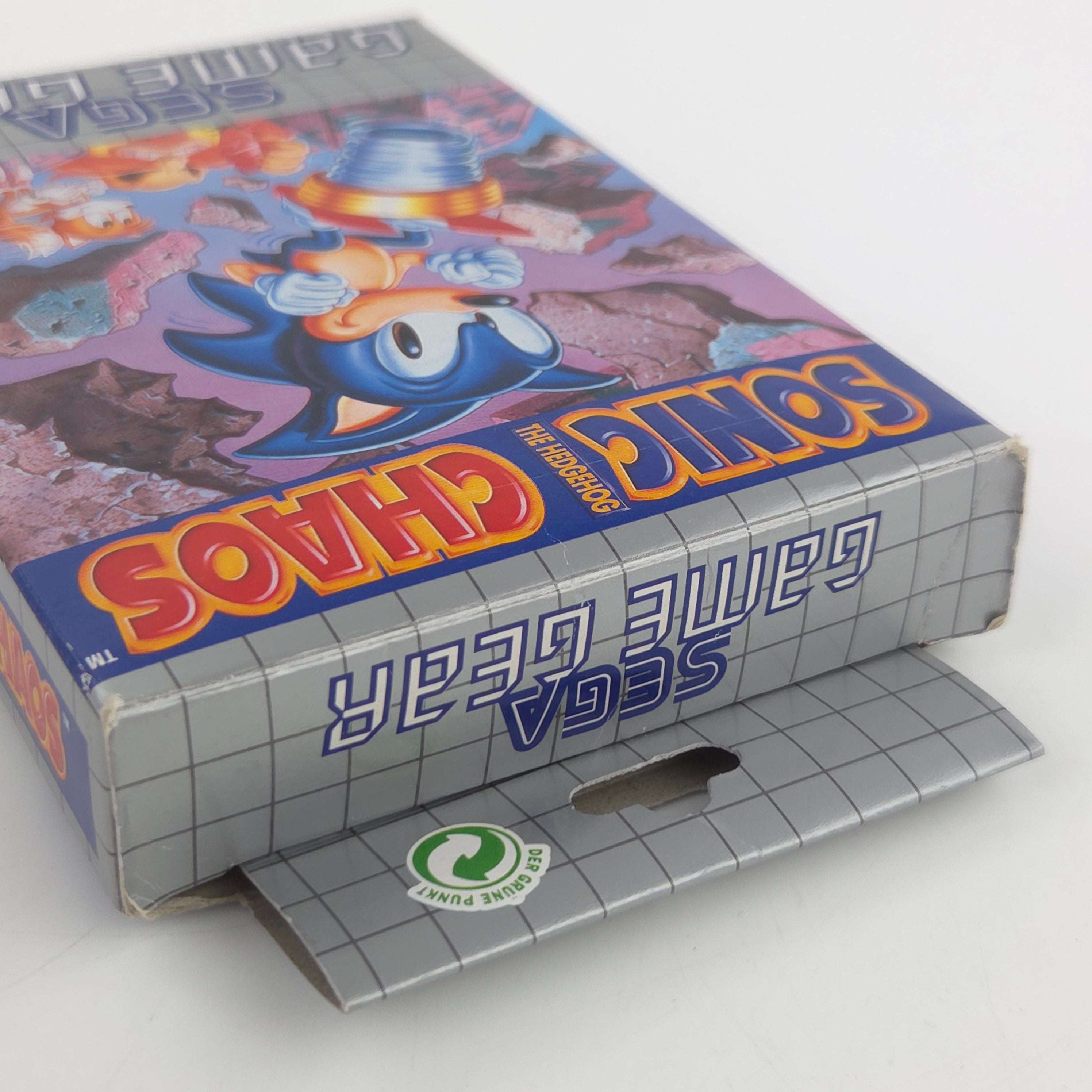 Sega Game Gear Spiel Sonic Chaos GG Modul OVP PAL 1993