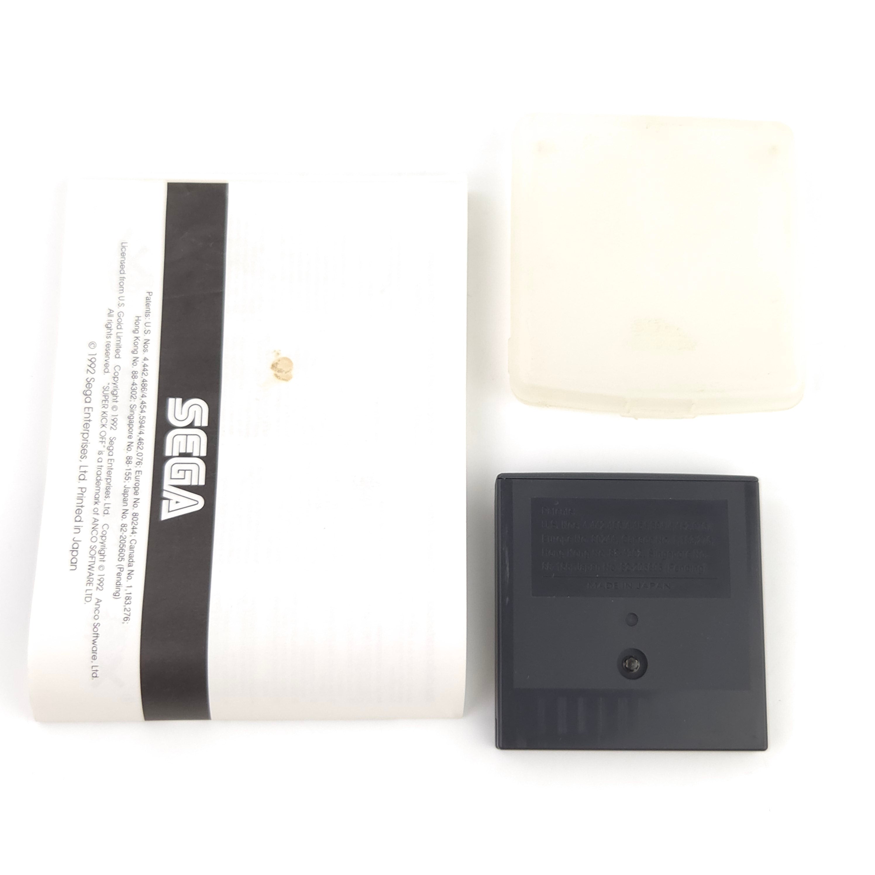 Sega Game Gear Spiel Super Kick Off OVP gebraucht