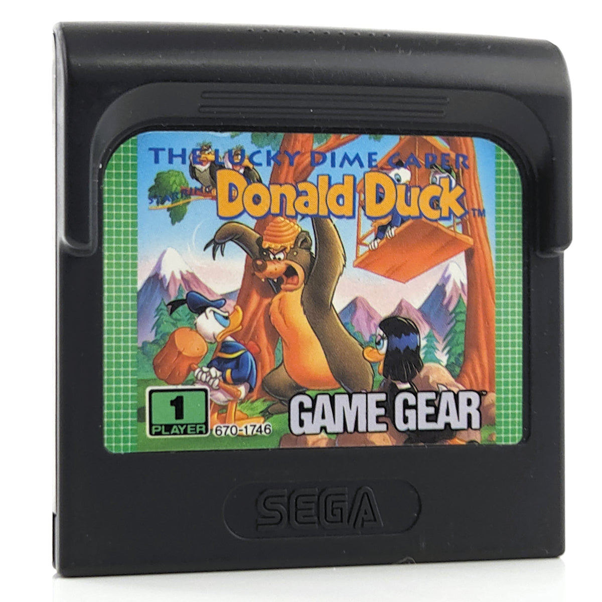 Sega Game Gear Spiel The Lucky Dime Caper Donald Duck PAL
