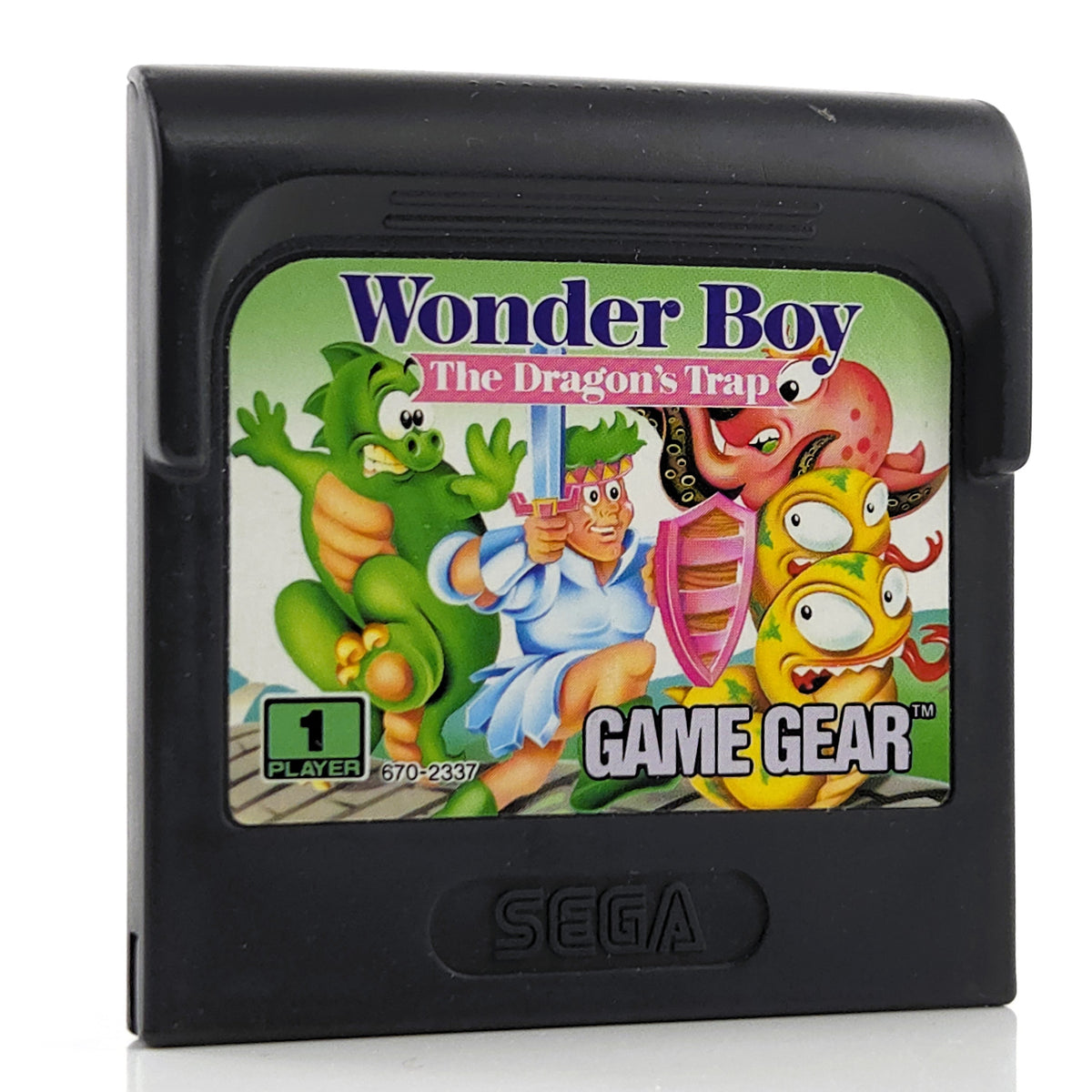 Sega Game Gear Spiel: Wonder Boy The Dragons Trap - GG Modul Cartridge (PAL EUR)