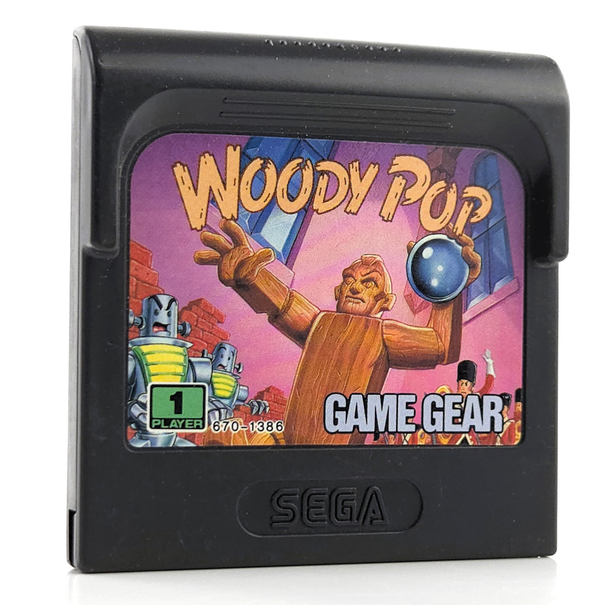 Sega Game Gear Spiel Woody Pop Modul PAL EUR