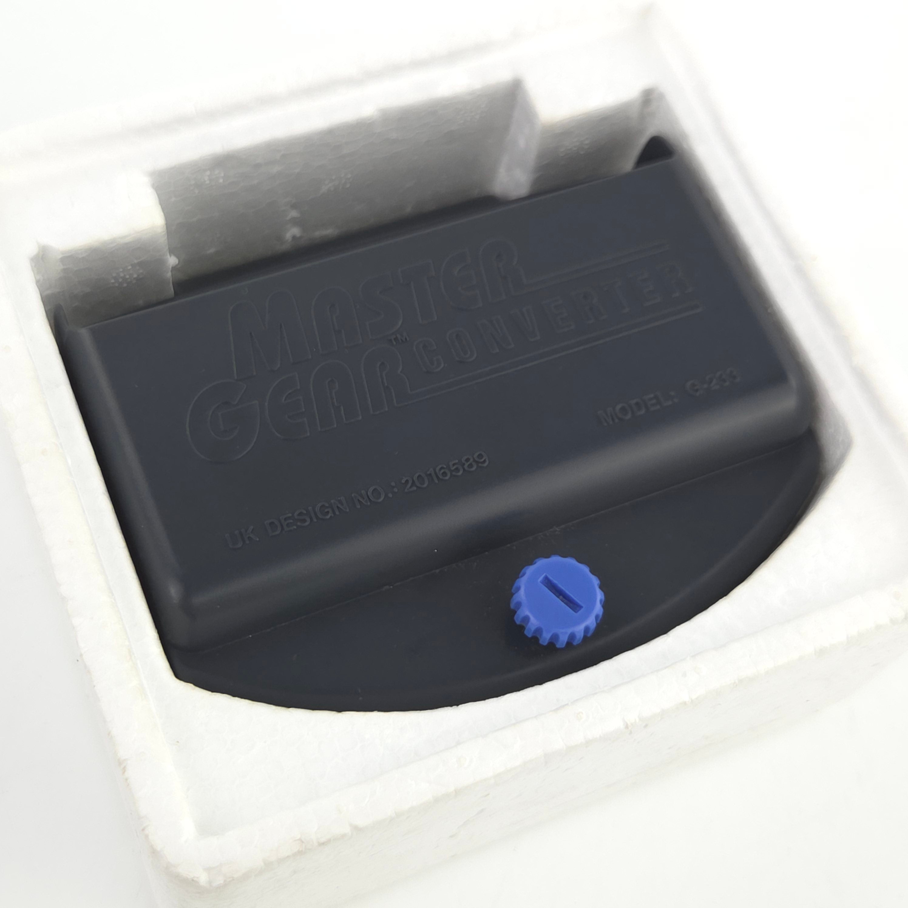 Sega Game Gear Zubehör Master Gear Converter OVP PAL