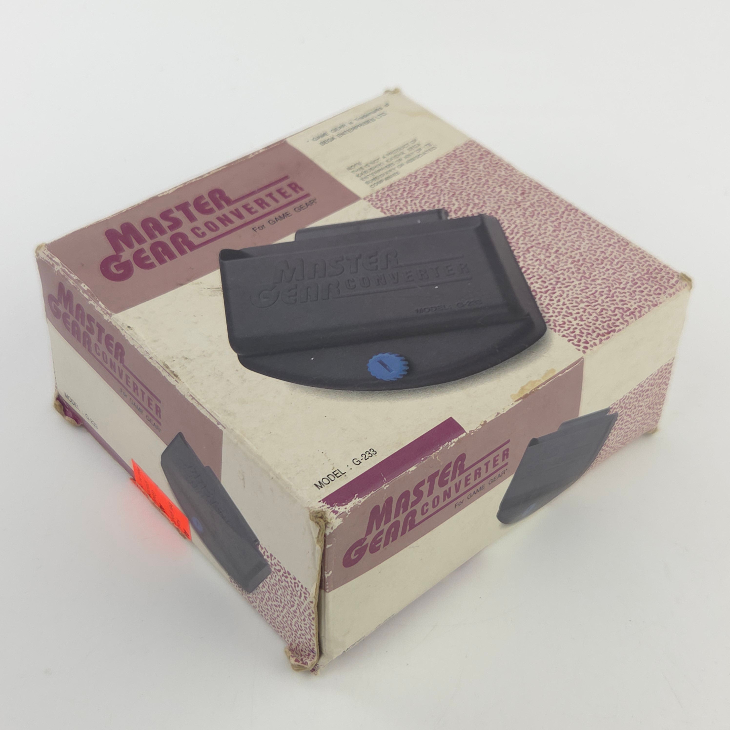 Sega Game Gear Zubehör Master Gear Converter OVP PAL