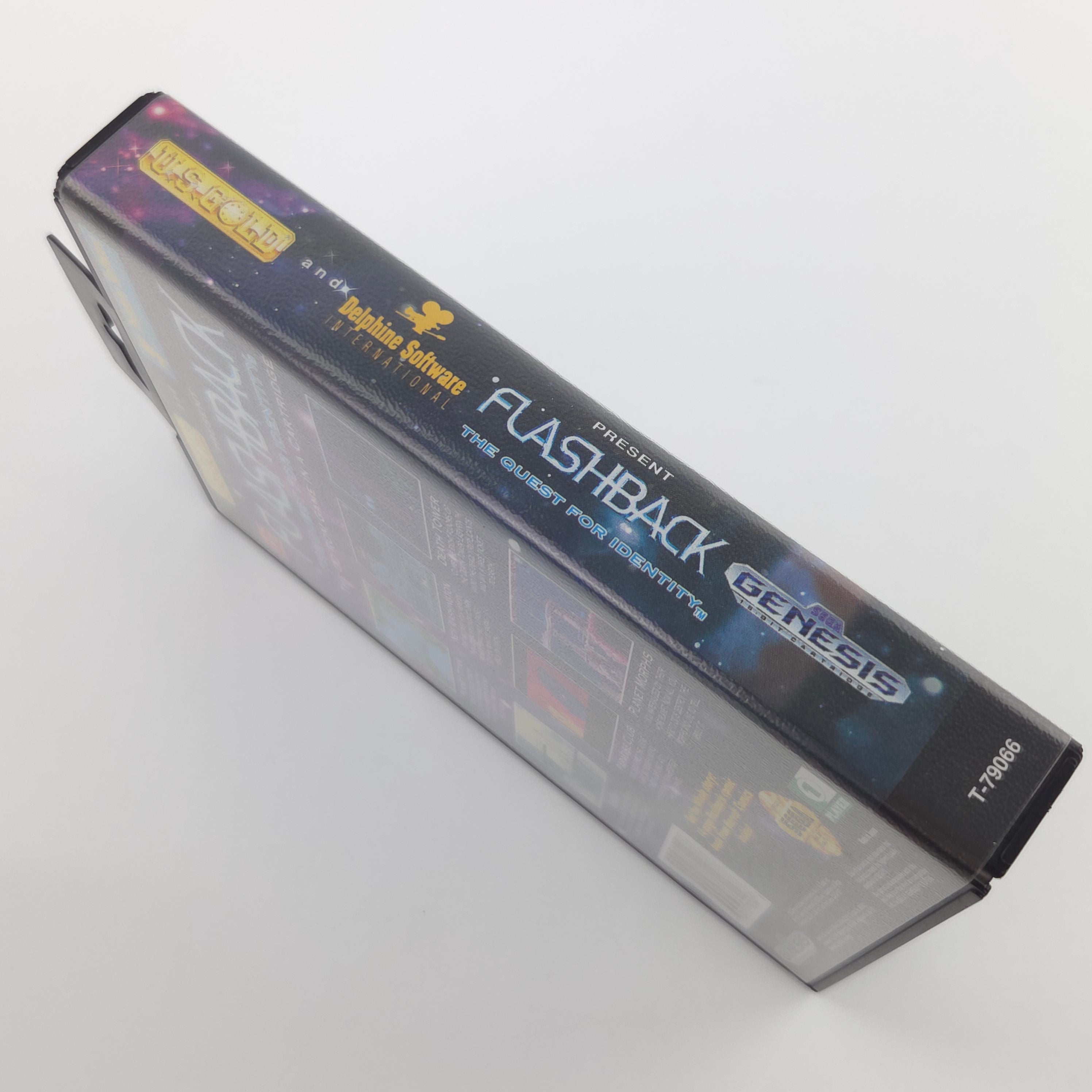 Sega Genesis Spiel Flashback Quest for Identity MD OVP