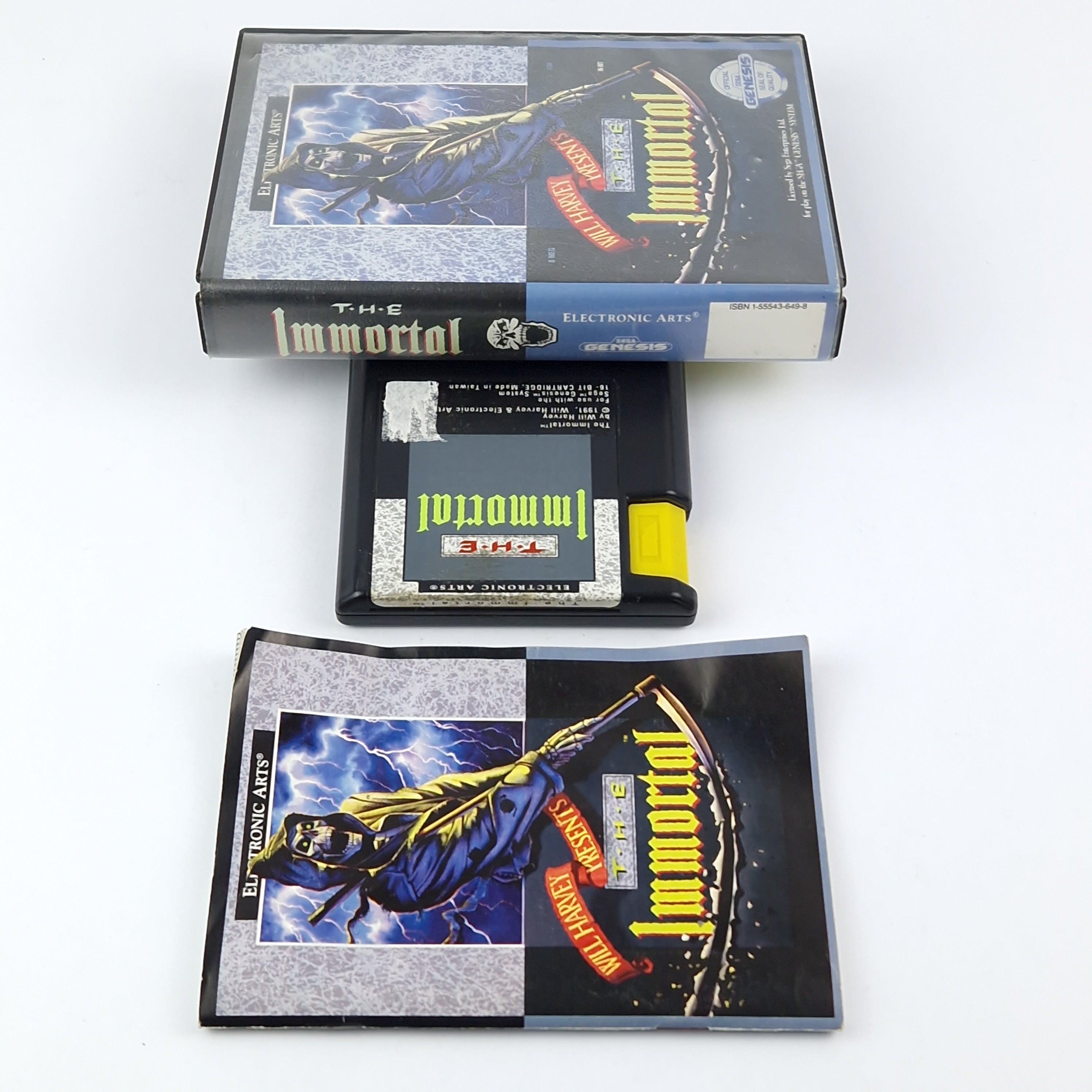 Sega Genesis Spiel – Will Harvey Presents The Immortal OVP USA