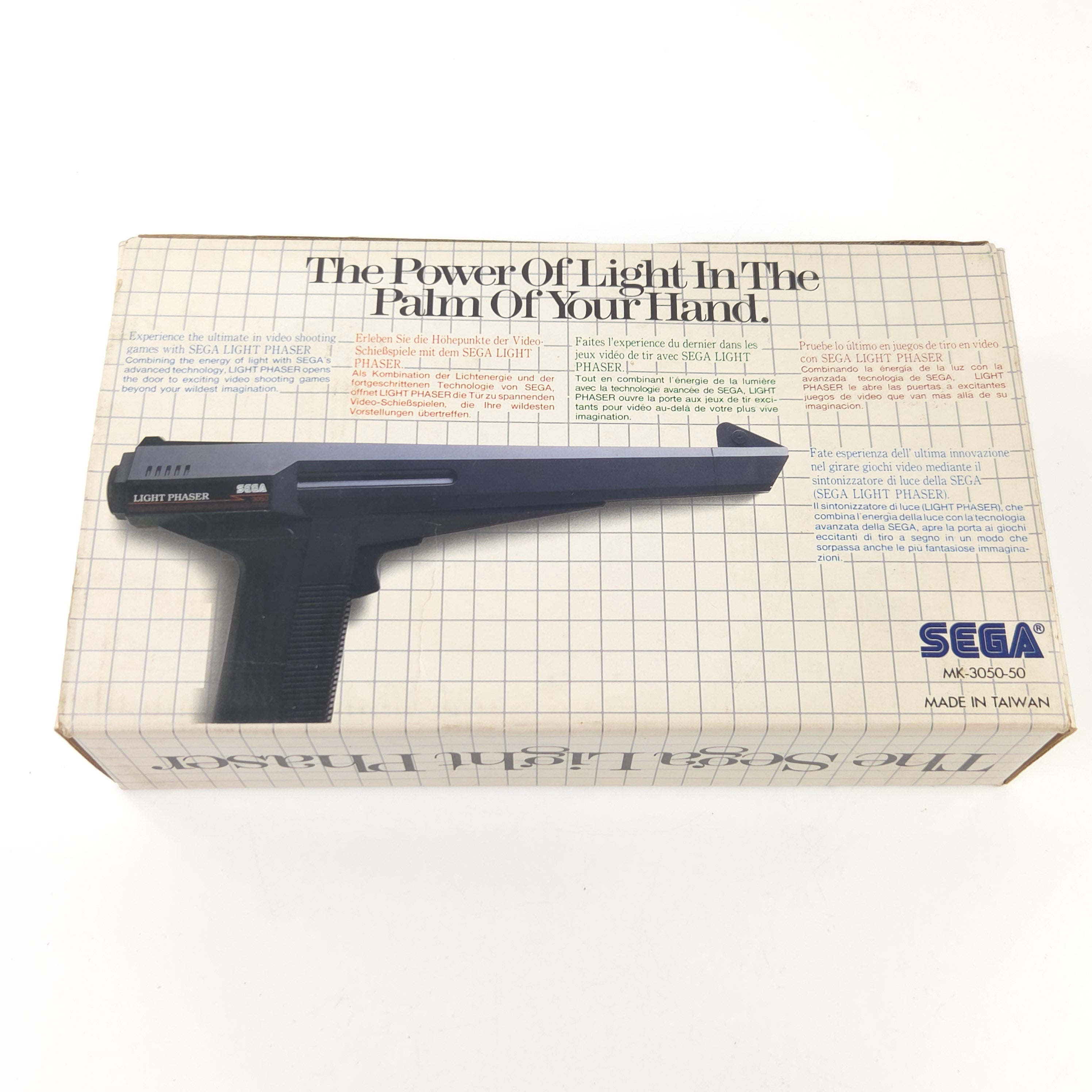 Sega Master System Controller Light Phaser OVP