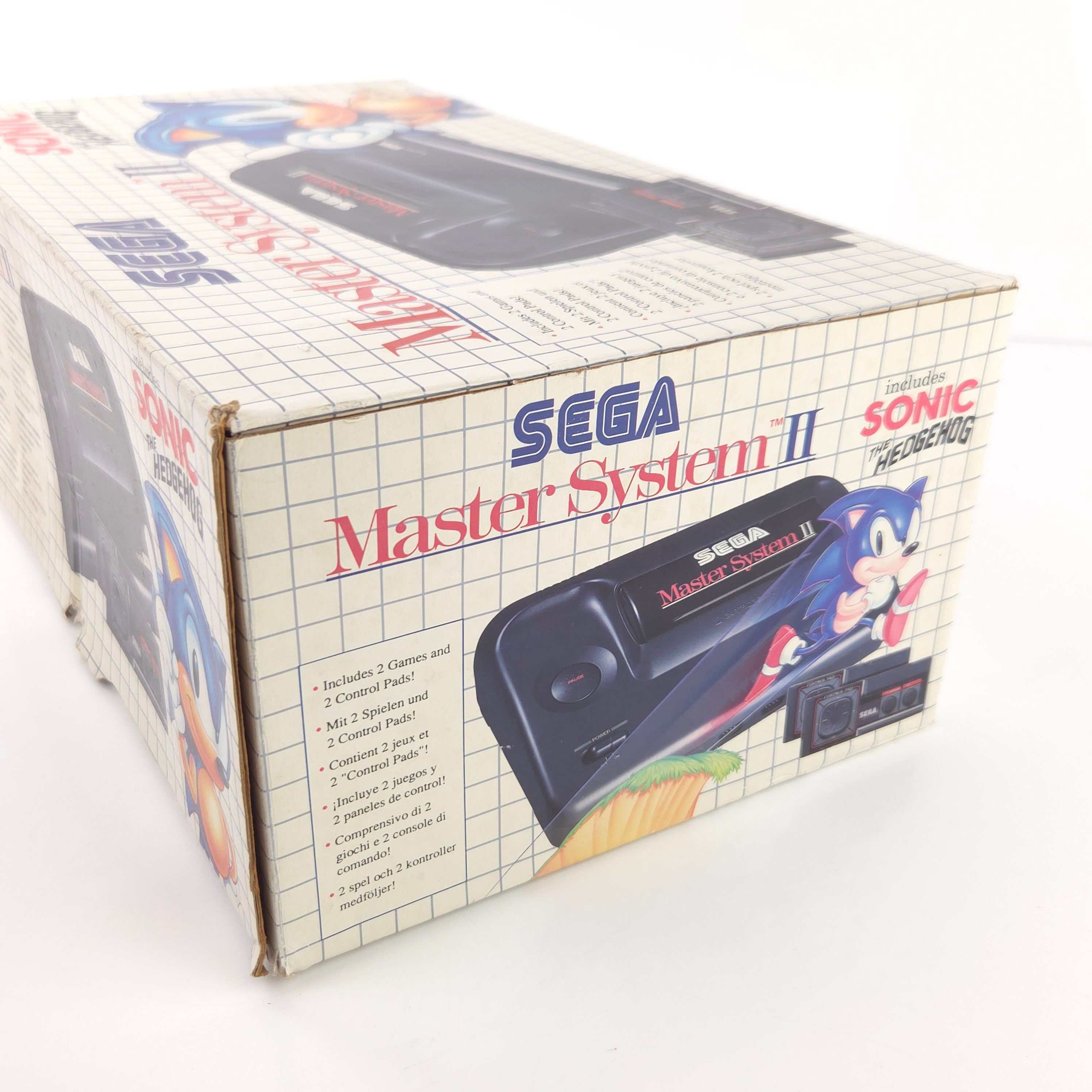 Sega Master System II Konsole Sonic OVP PAL