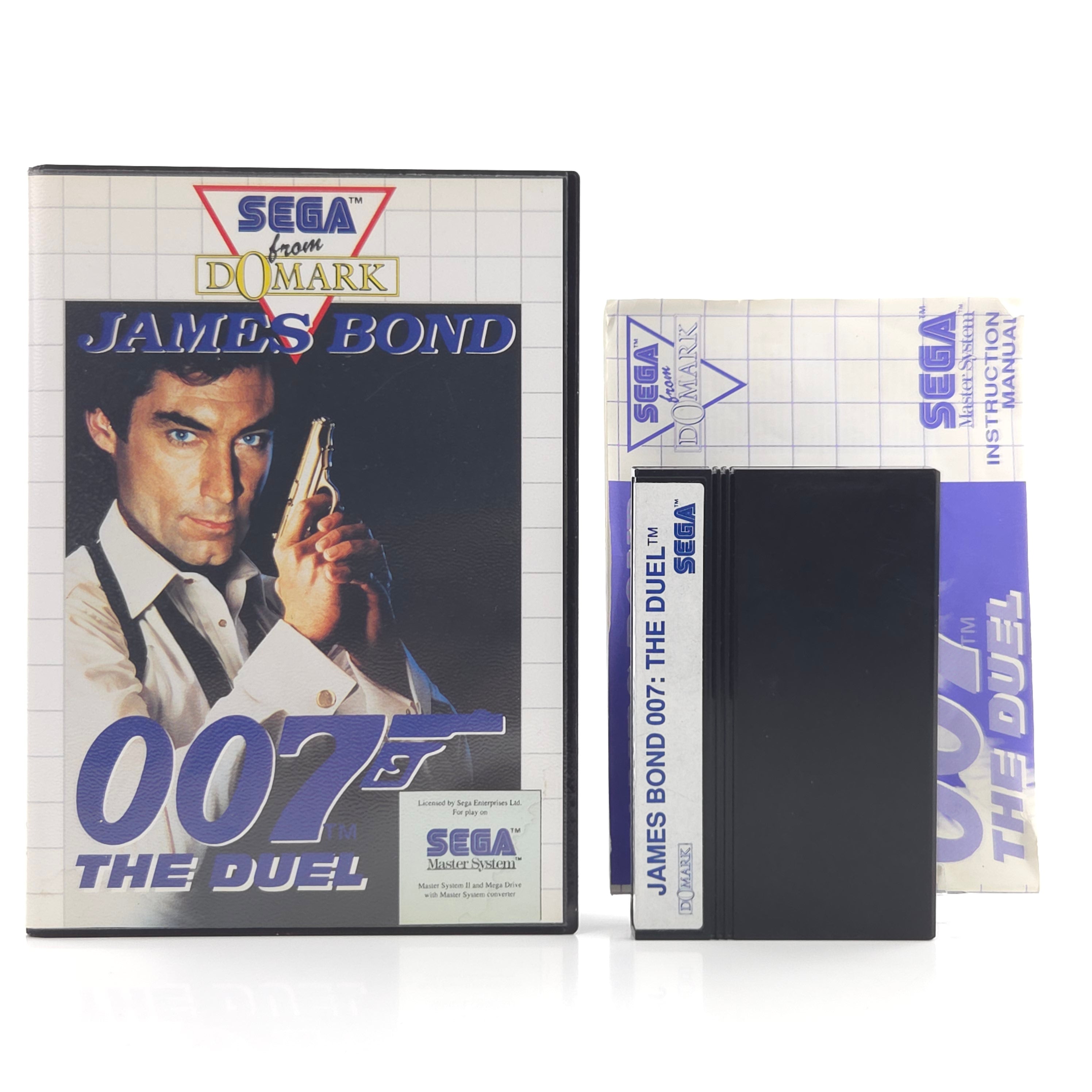 Sega Master System Spiel James Bond 007 The Duel OVP PAL