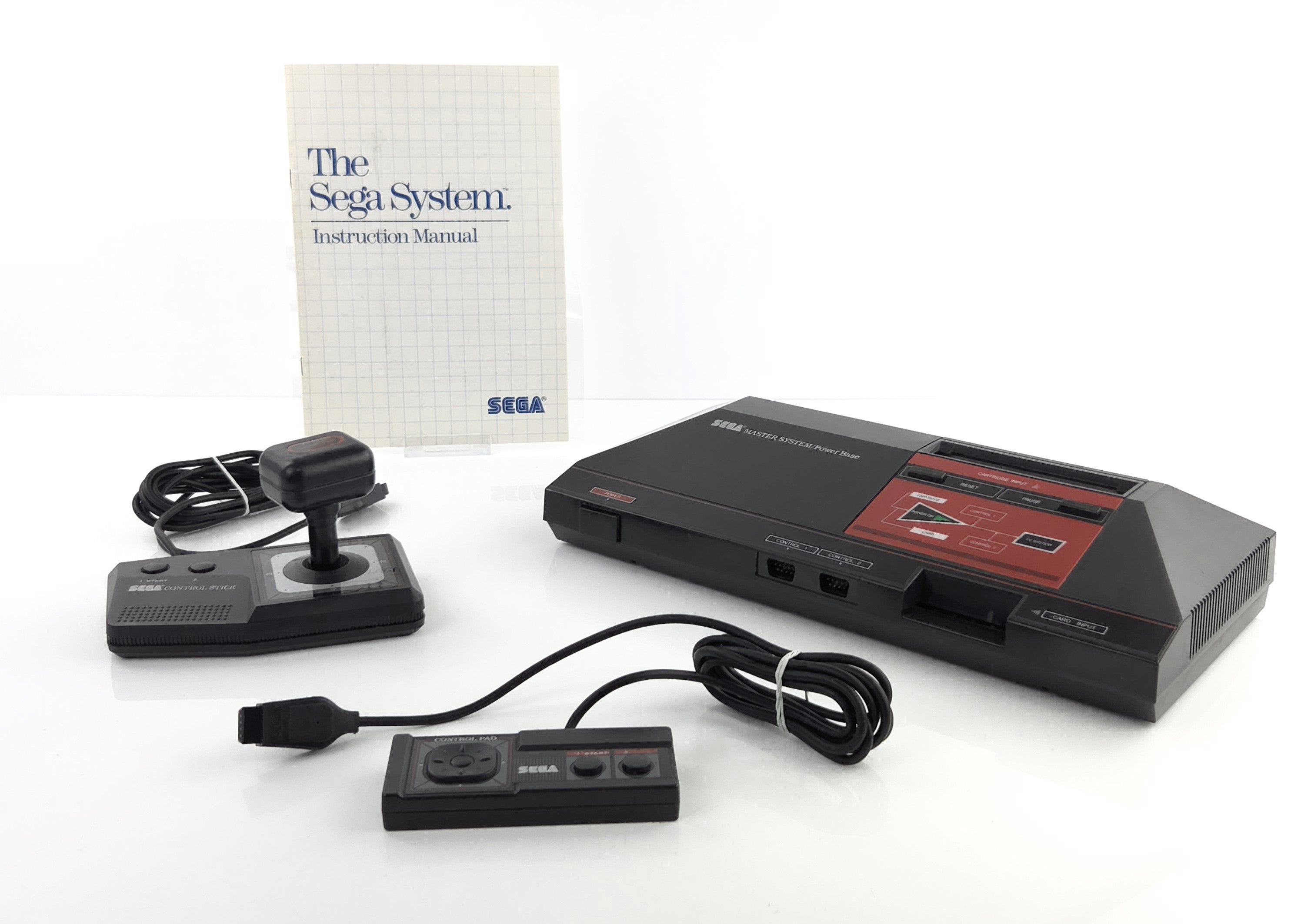 Sega Master System Konsole 2 Controller Anleitung PAL