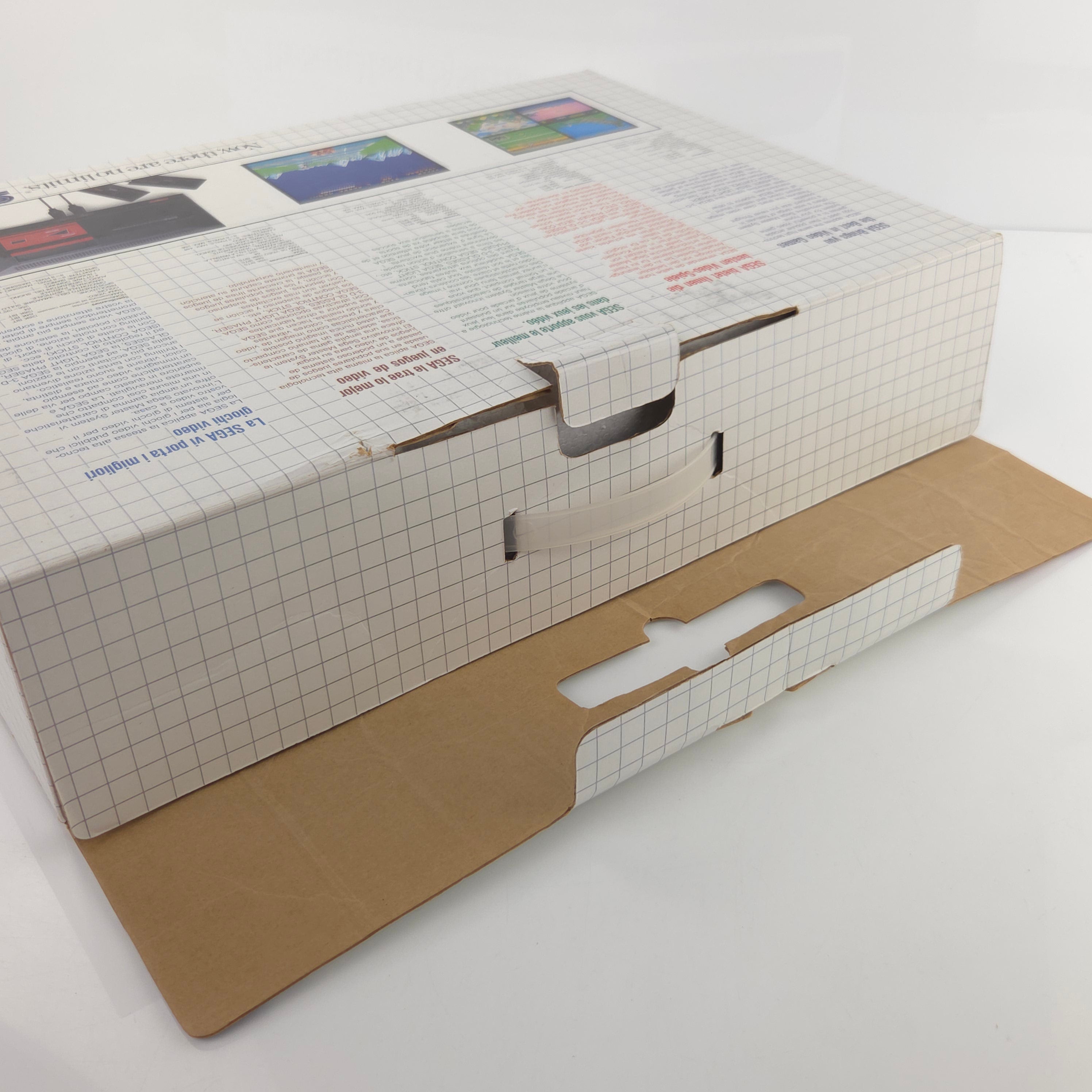 Sega Master System Konsole Hang On OVP PAL teils neuwertig
