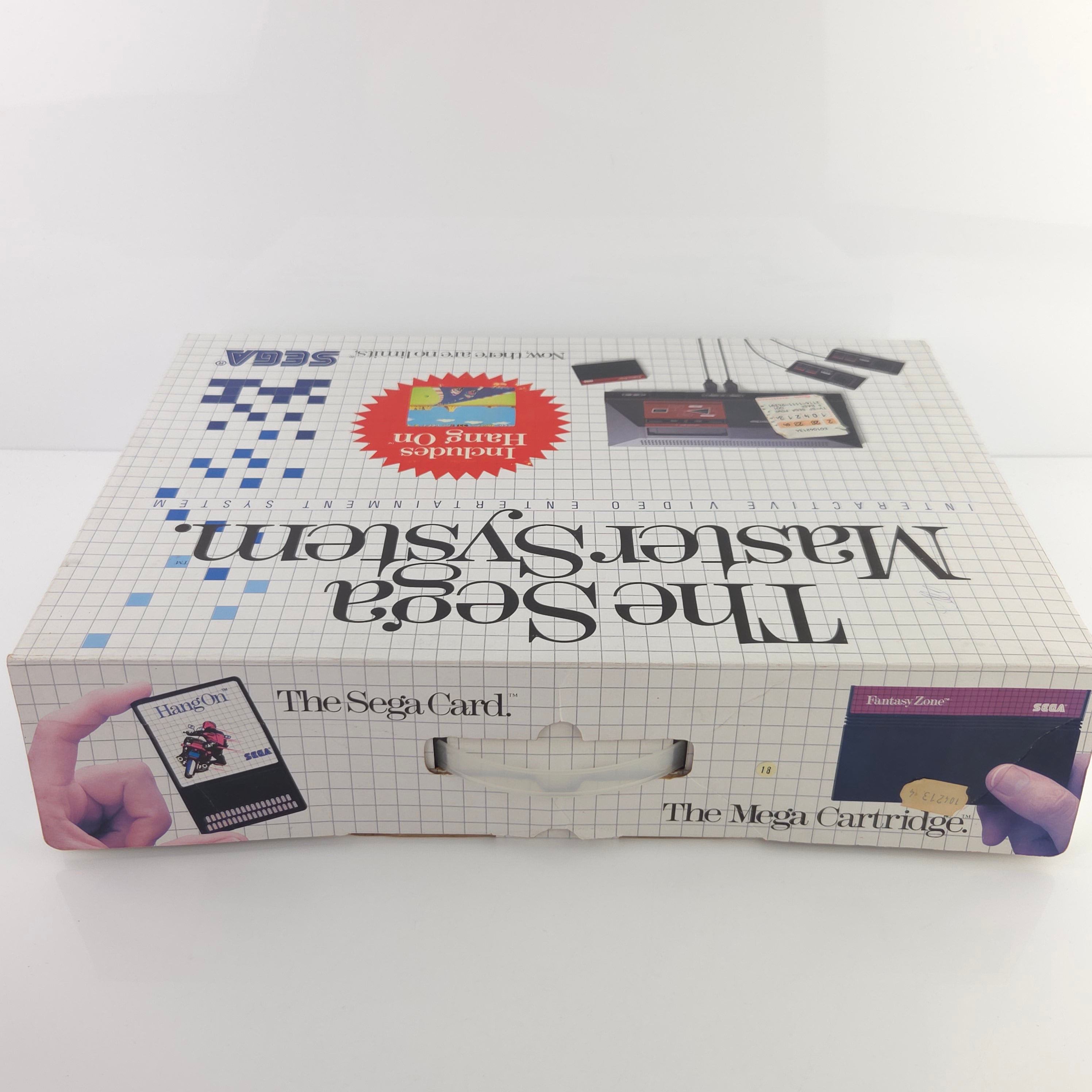 Sega Master System Konsole Hang On OVP PAL teils neuwertig