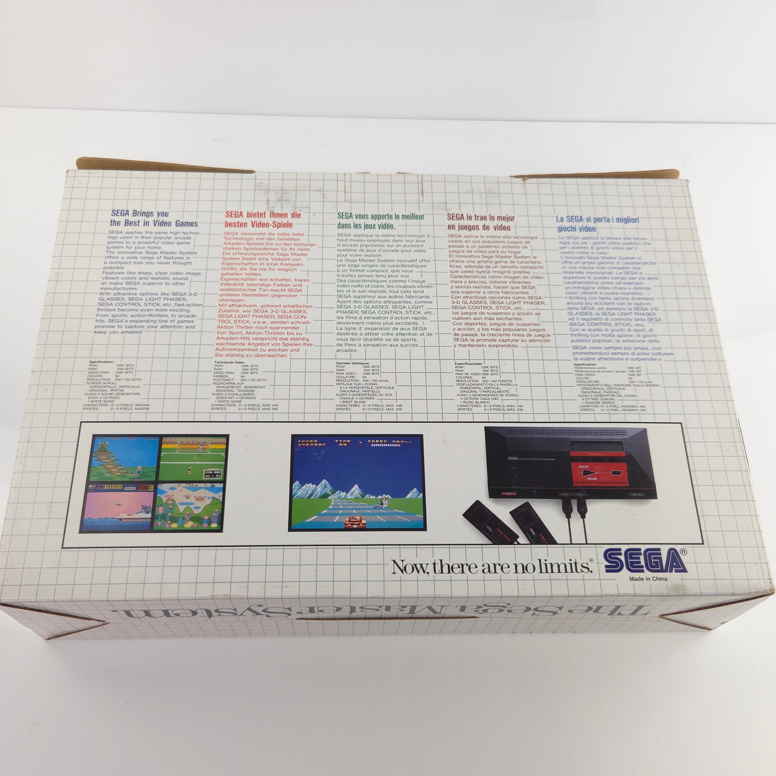 Sega Master System Konsole Hang On OVP PAL teils neuwertig