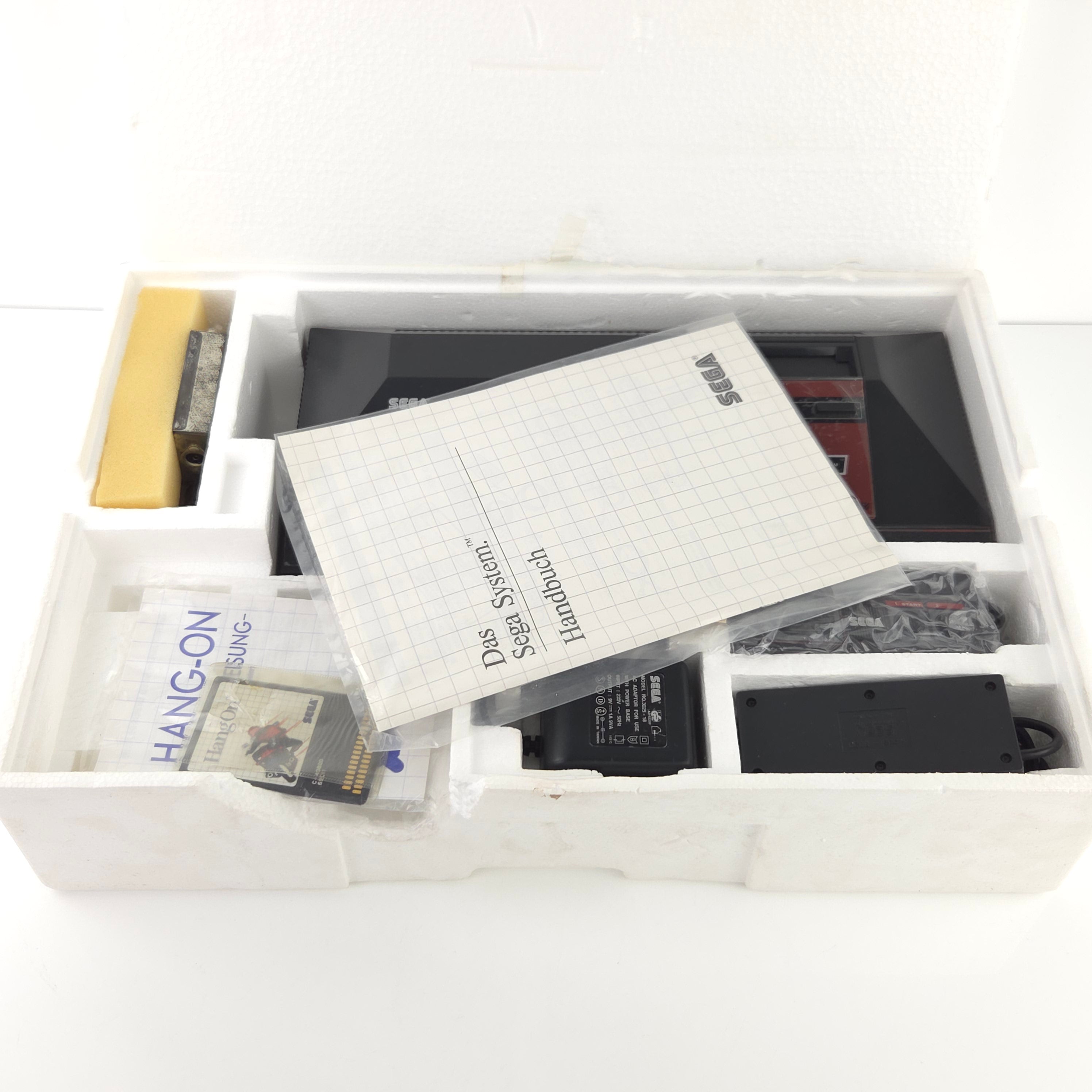 Sega Master System Konsole OVP Hang On PAL